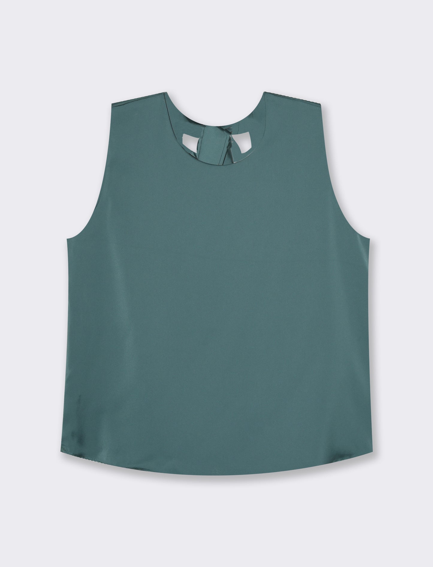 Women's Bow Detail Tank Top - Green