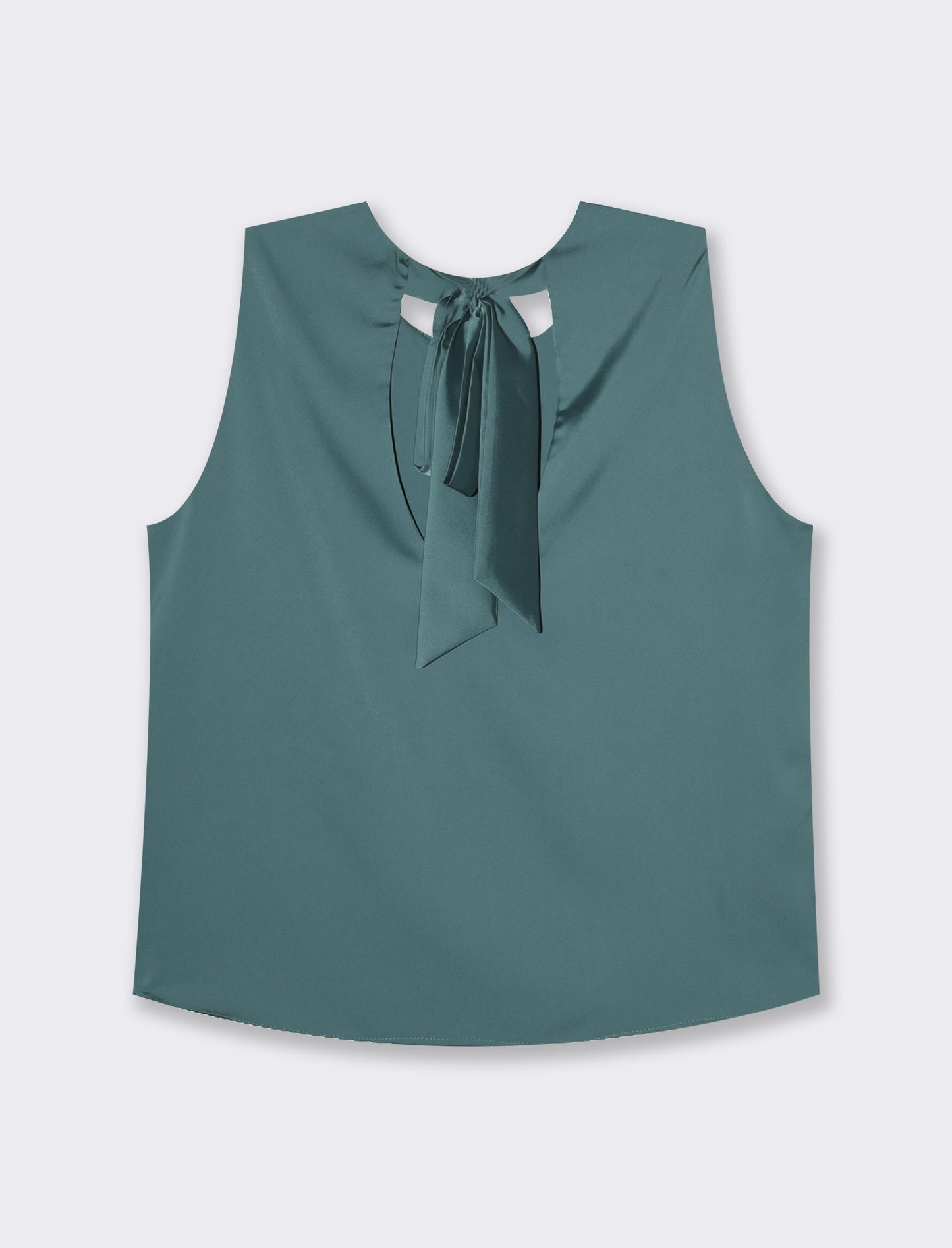 Women's Bow Detail Tank Top - Green