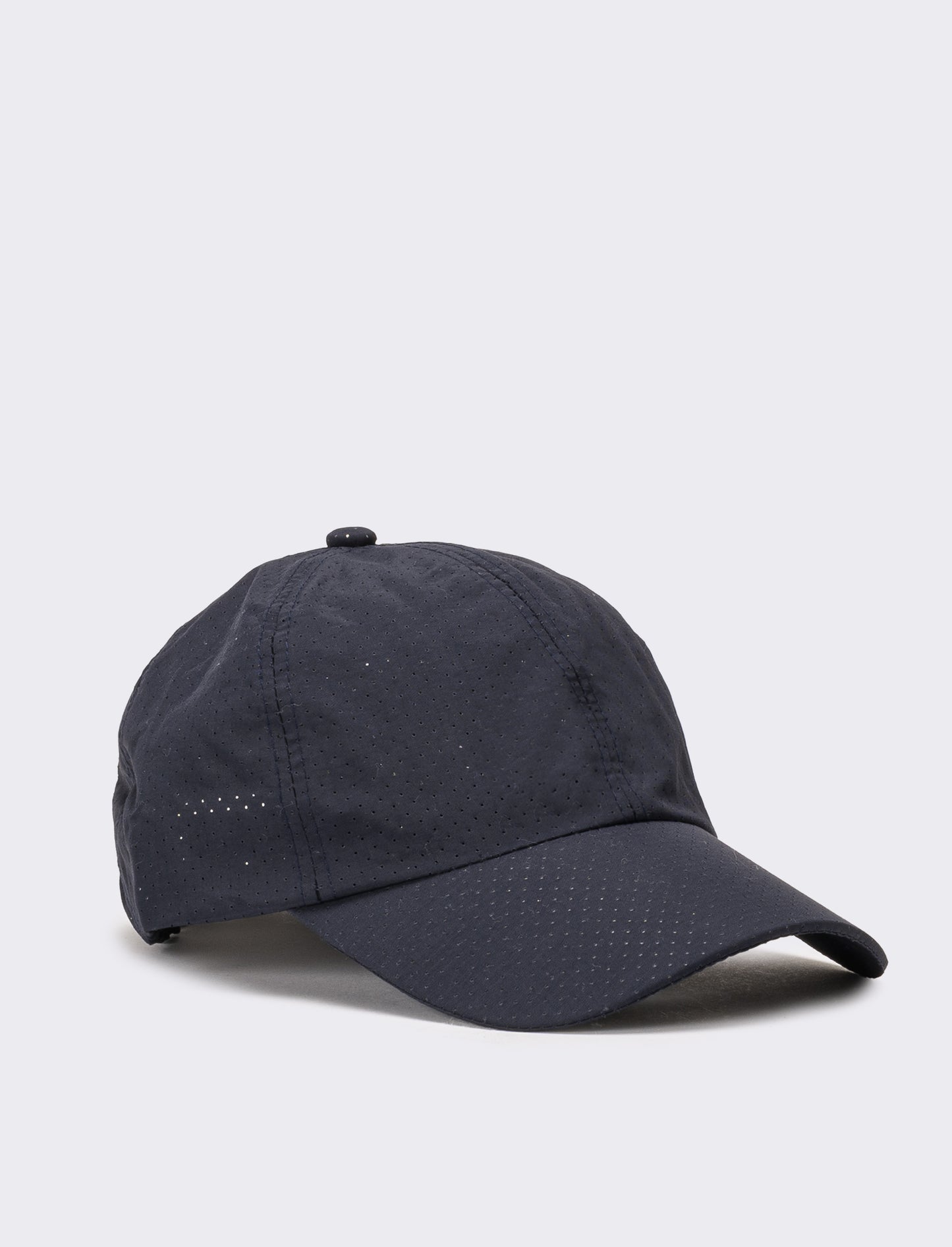Cappello uomo baseball traforato in nylon - Blu