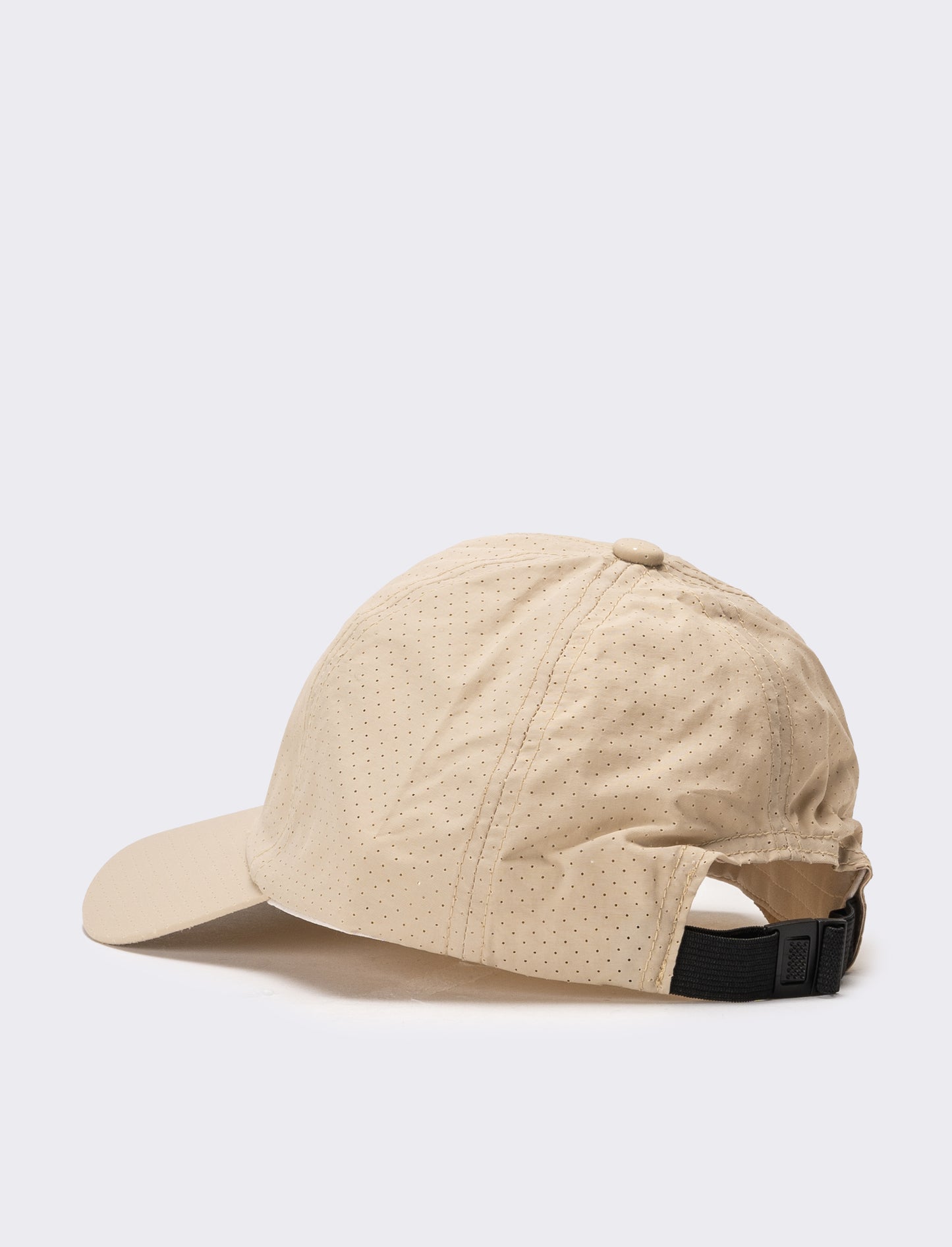 Cappello uomo baseball traforato in nylon - Beige