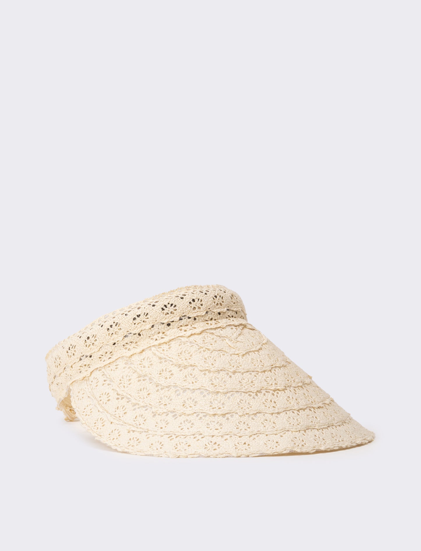 Cappello bambina visiera con passamaneria - Beige