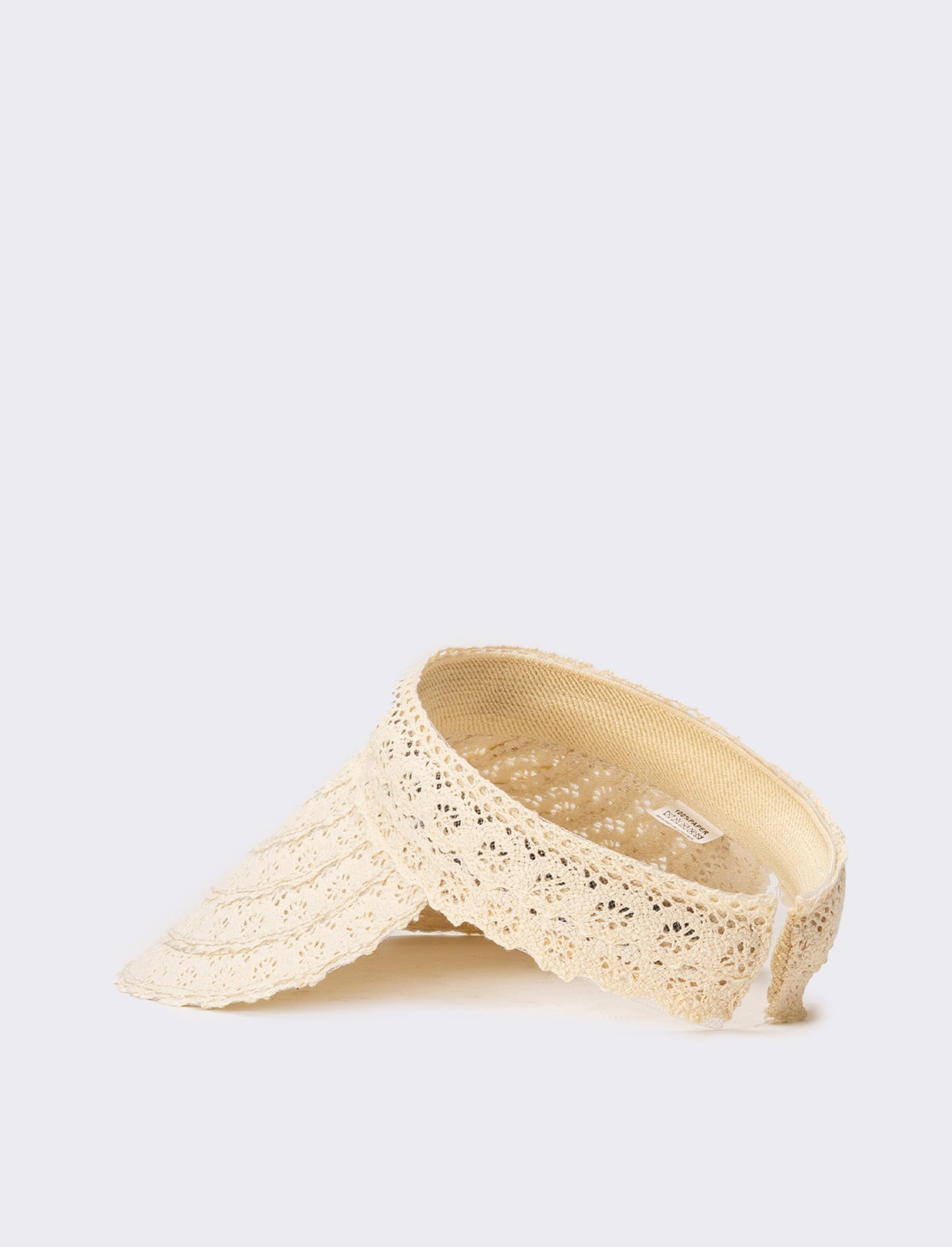 Cappello bambina visiera con passamaneria - Beige