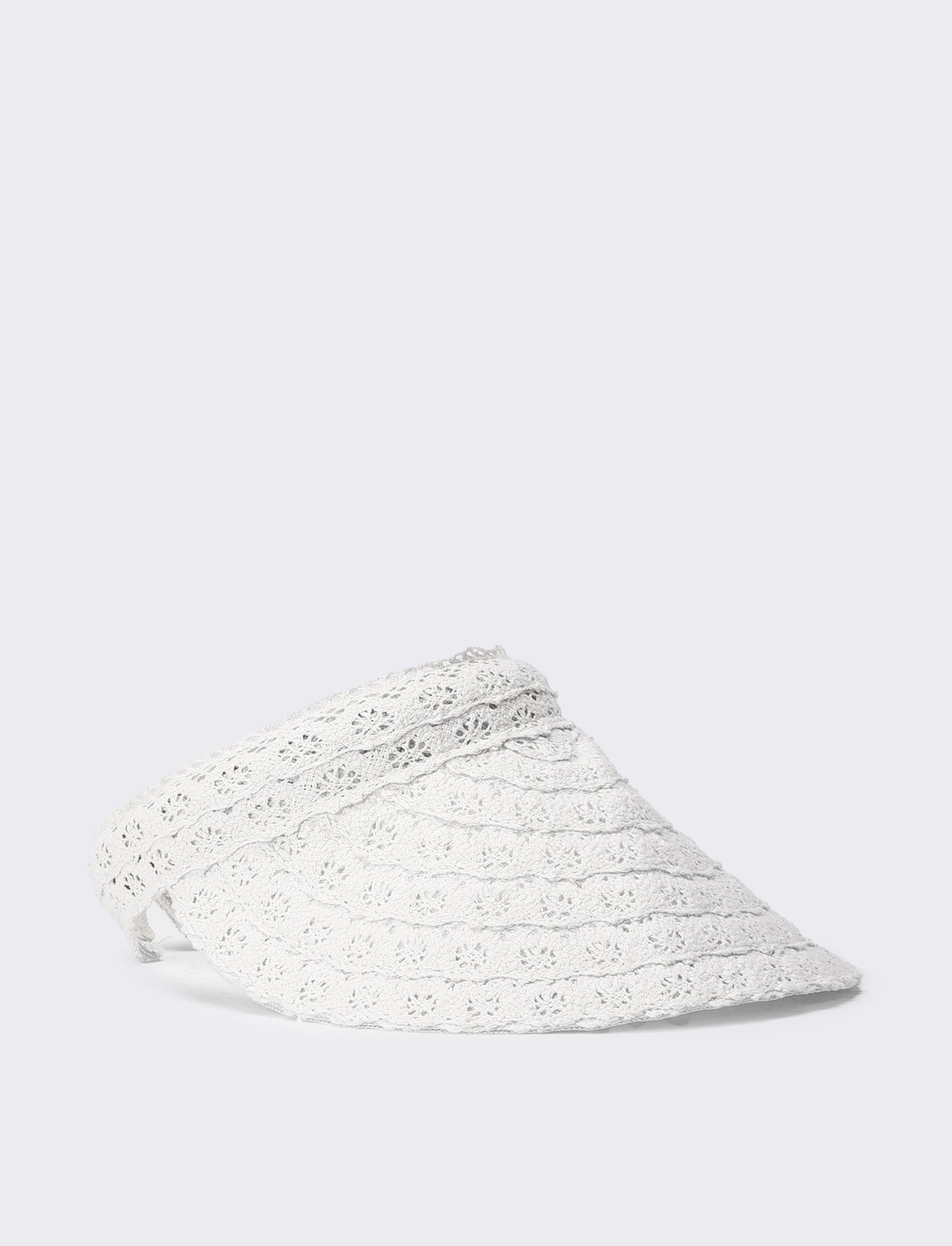 Cappello bambina visiera con passamaneria - Bianco
