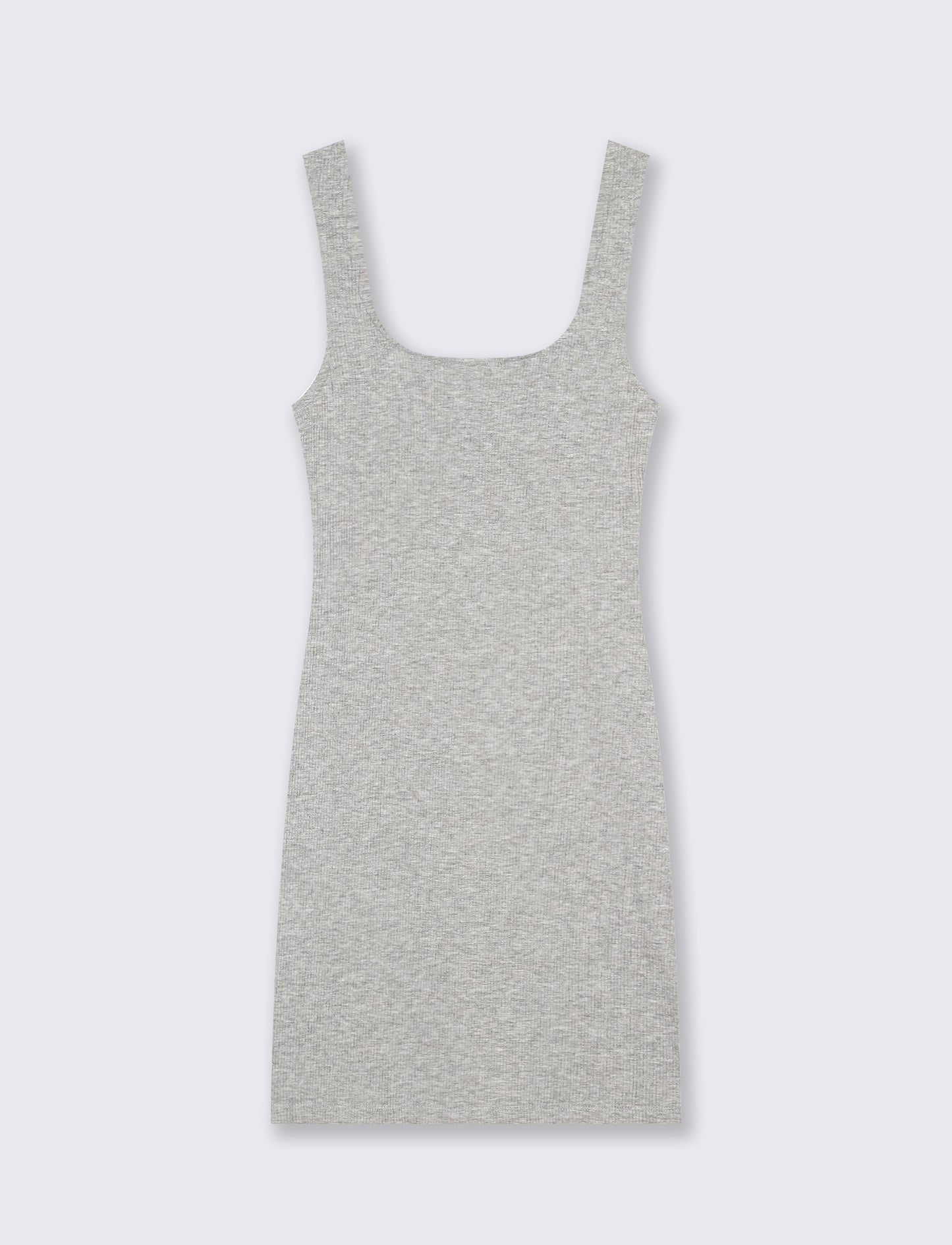 Vestito corto da donna - Grigio mel.