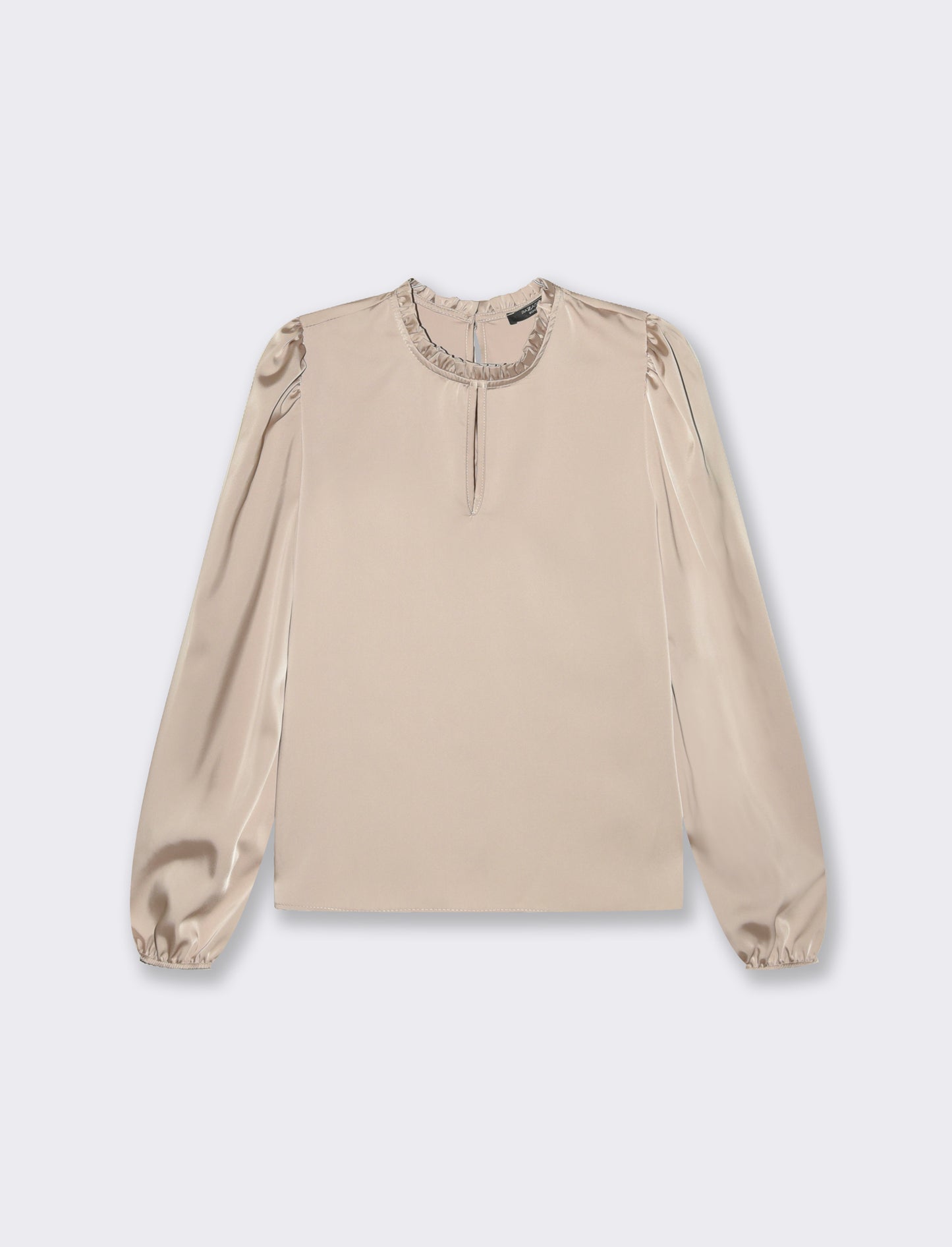 Womens Long Sleeve Shirt - Beige