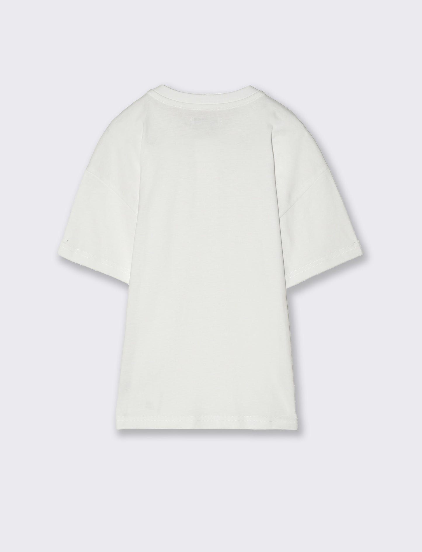 Maglietta serafino da bambino - Bianco