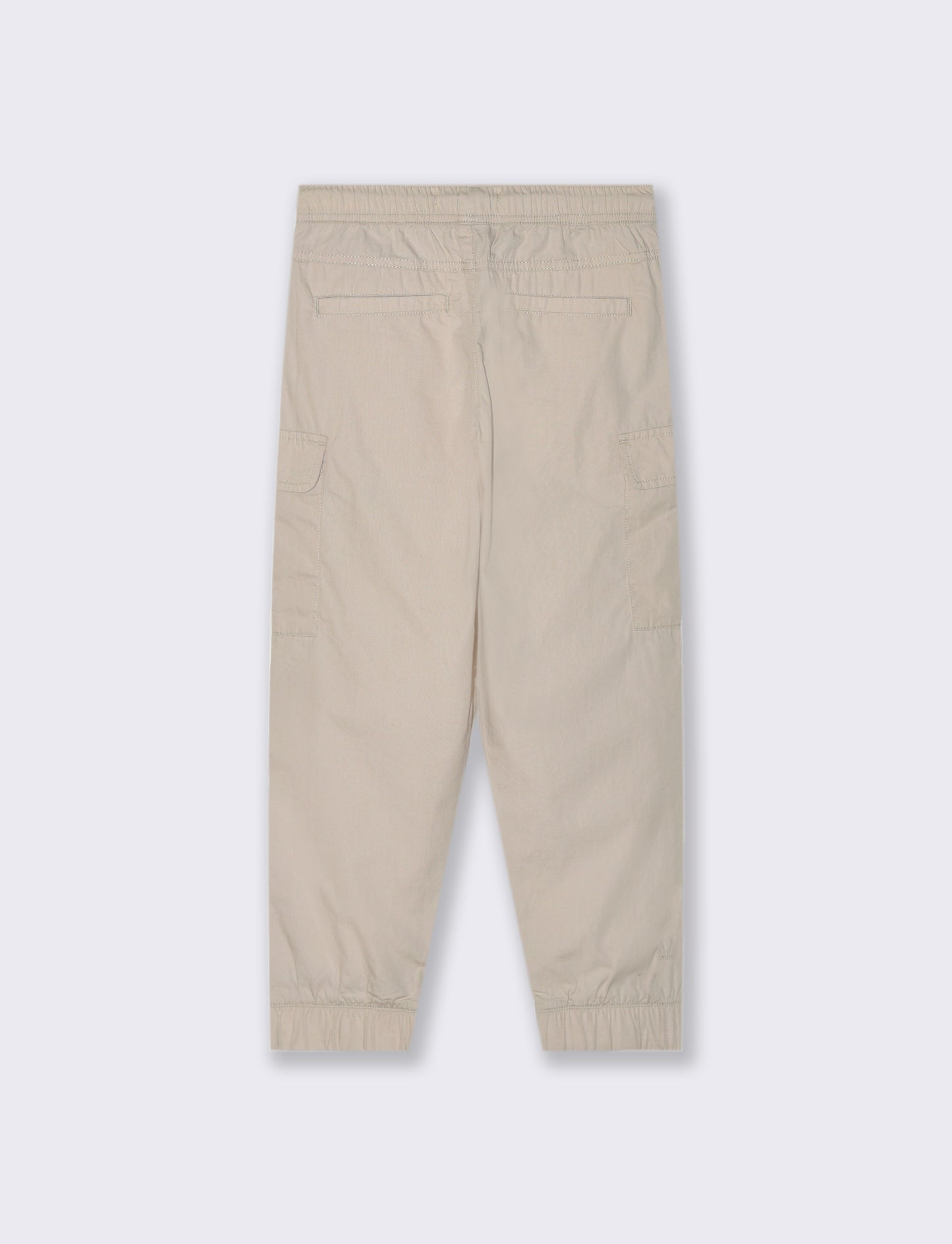 Pantalone modello cargo in cotone da bambino - Beige