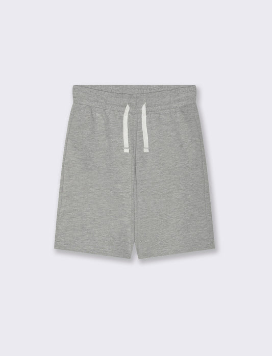 Bermuda in felpa da bambino - Grigio mel.