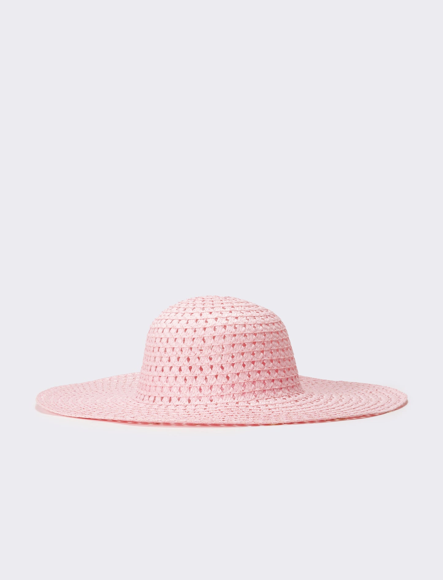 Cappello donna a falda larga - Rosa