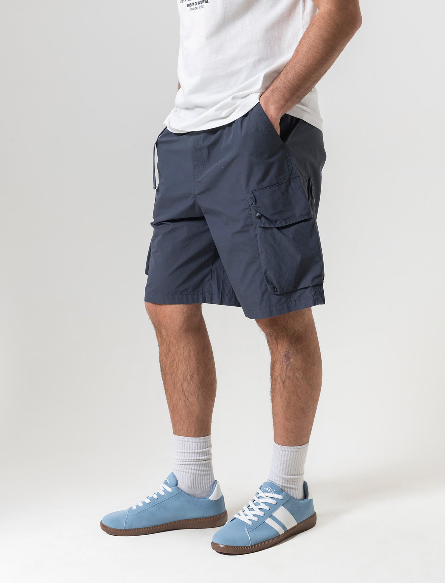 Bermuda cargo con cinturino relaxed fit da uomo - Avion