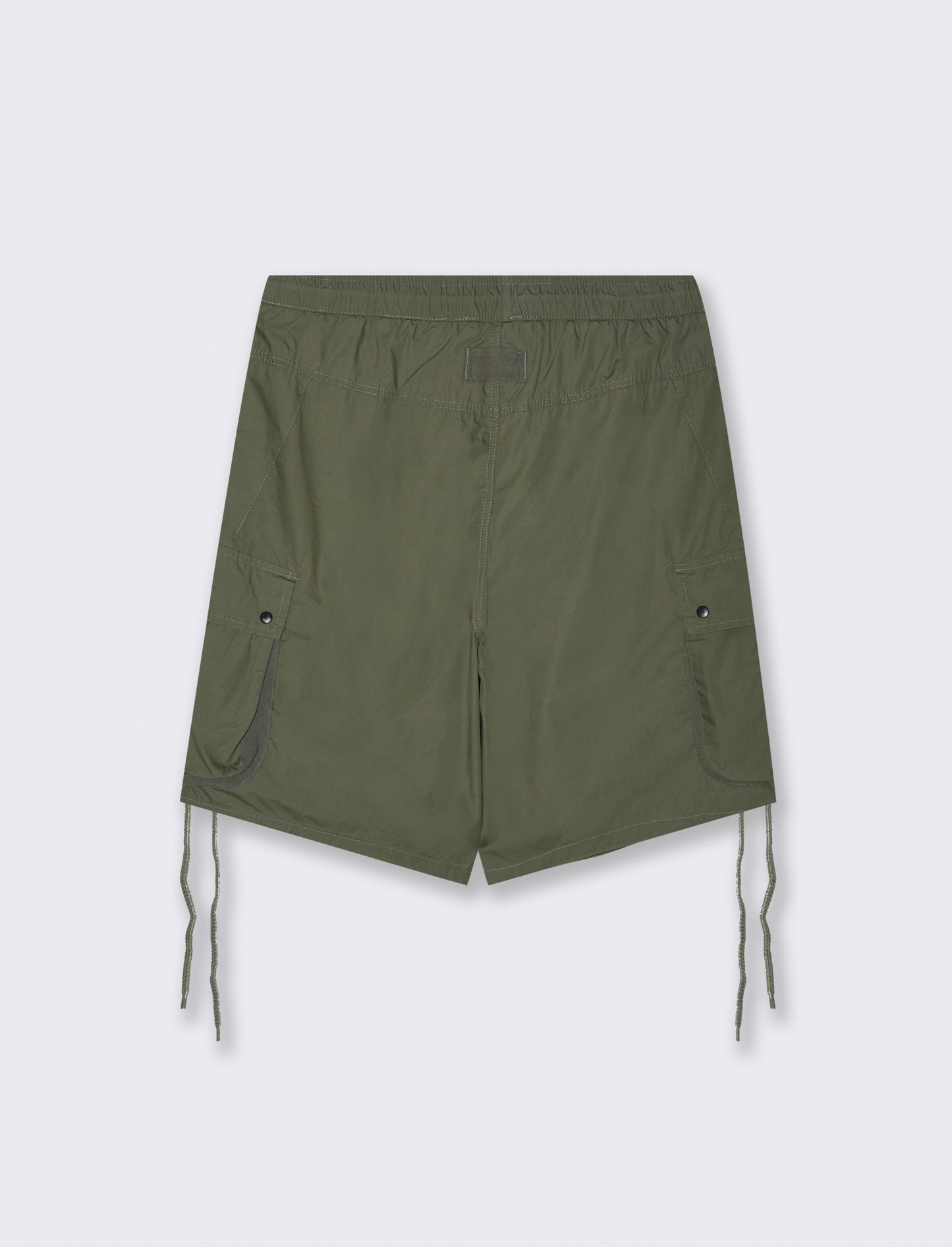 Bermuda jogger cargo relaxed fit da uomo - Verde militare