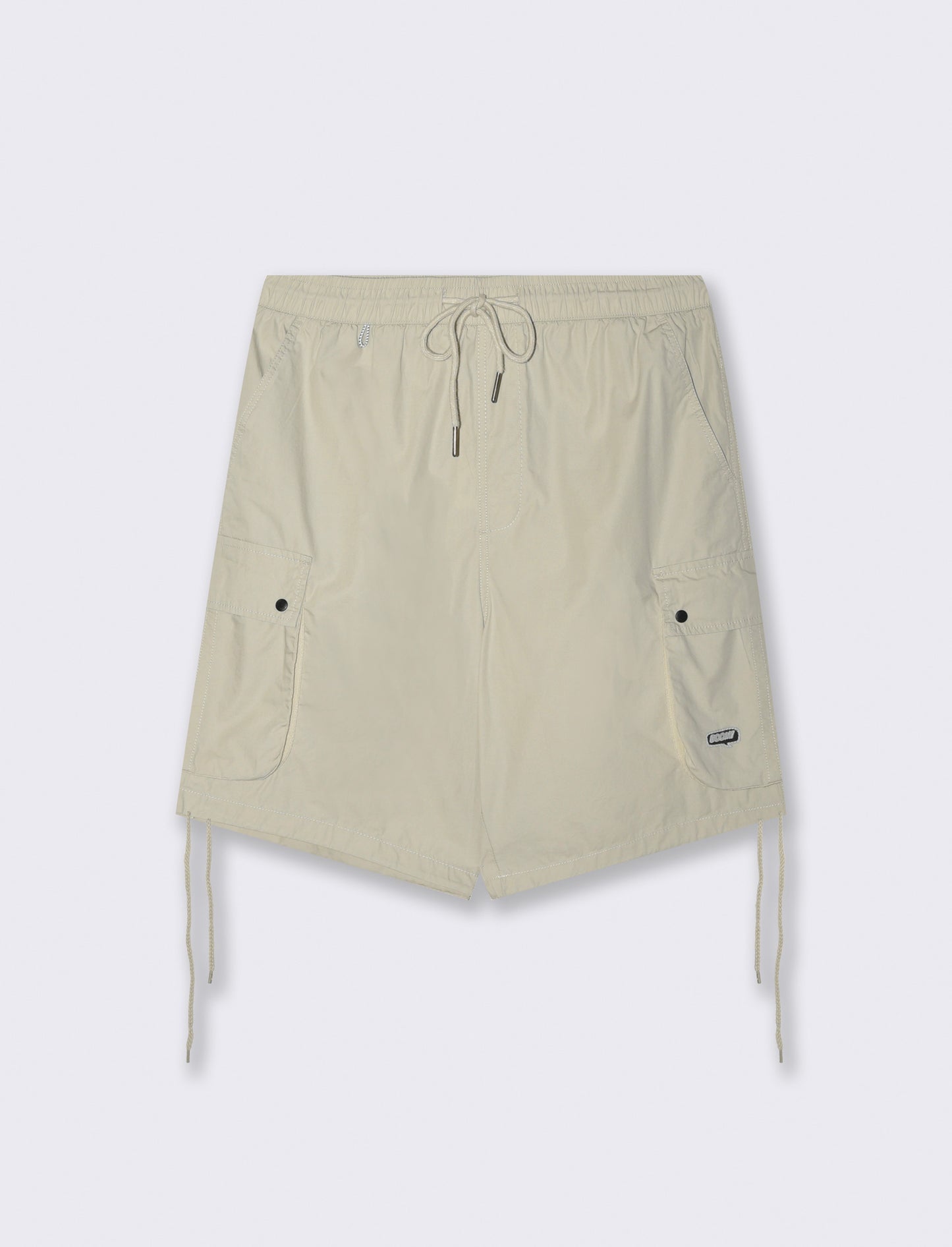 Bermuda jogger cargo relaxed fit da uomo - Grigio ghiaccio