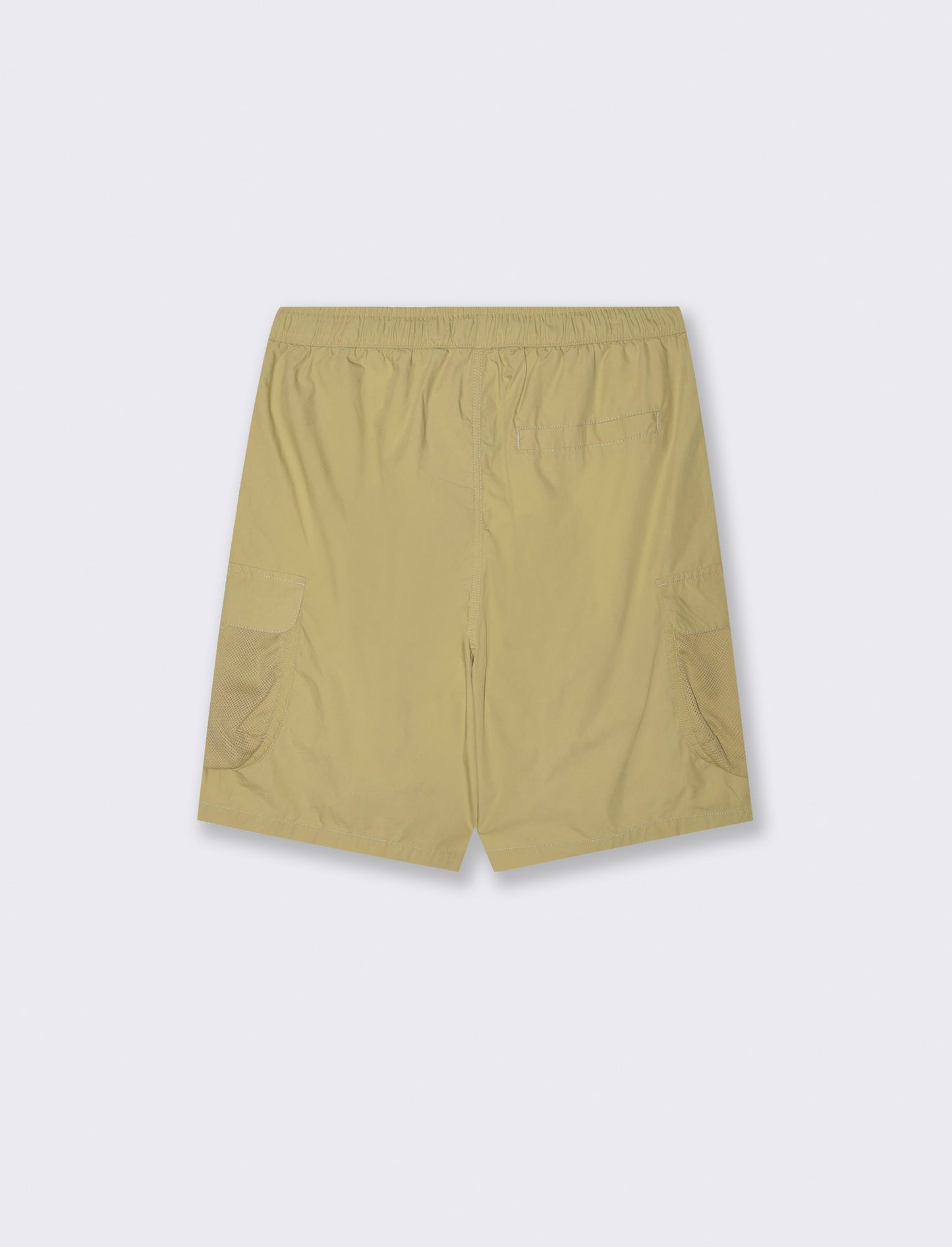 Bermuda cargo con cinturino relaxed fit da uomo - Beige
