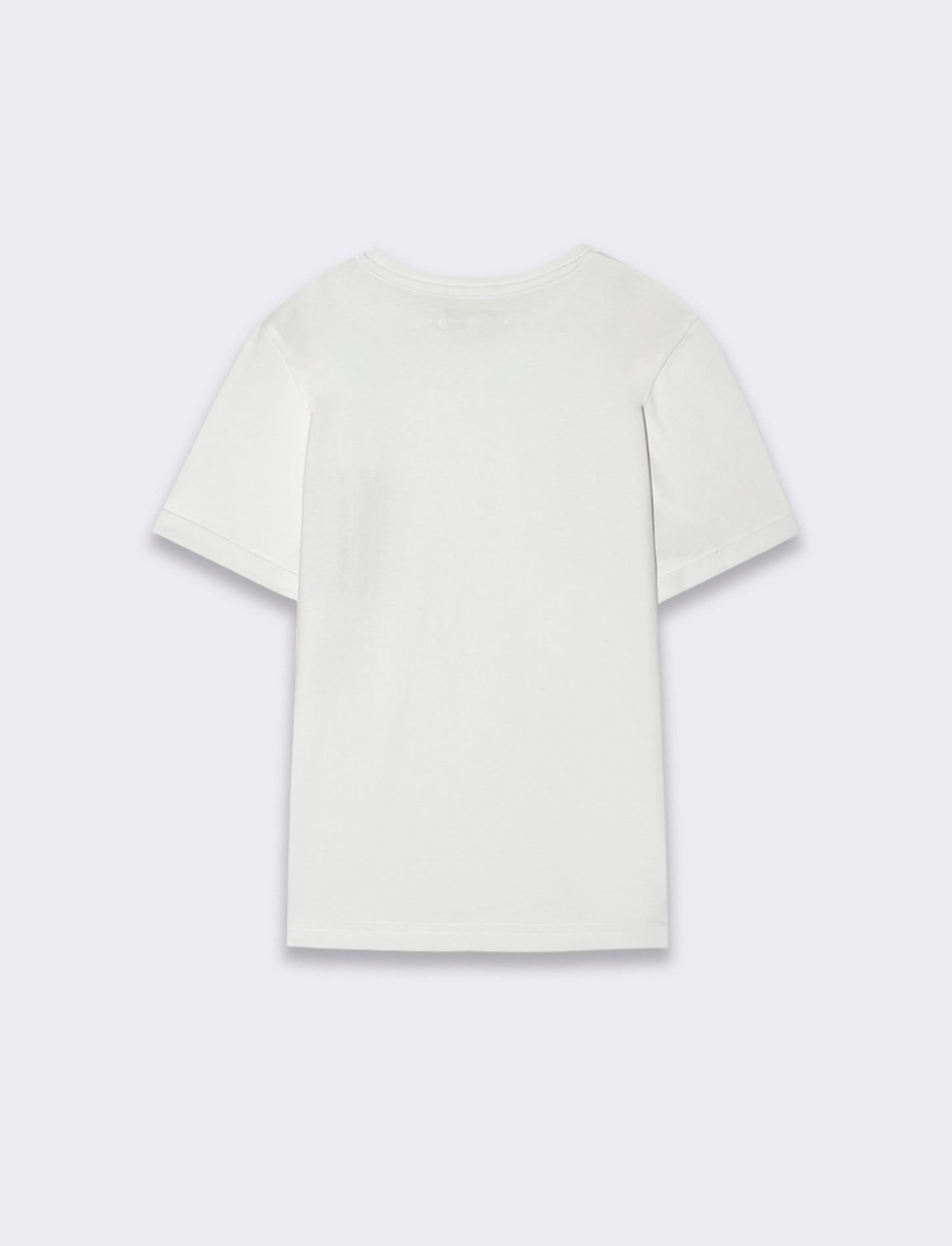 T shirt con risvolto da bambino - Bianco sporco