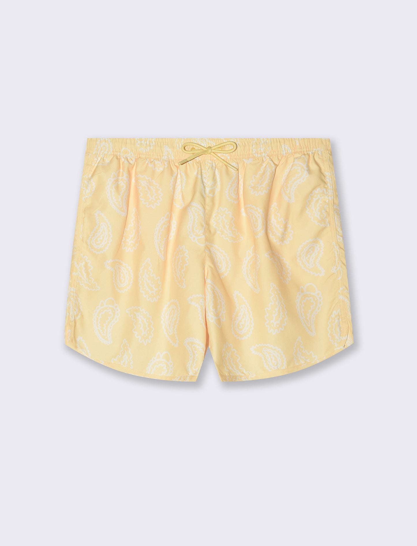 Costume con stampa geometrica da uomo - Giallo