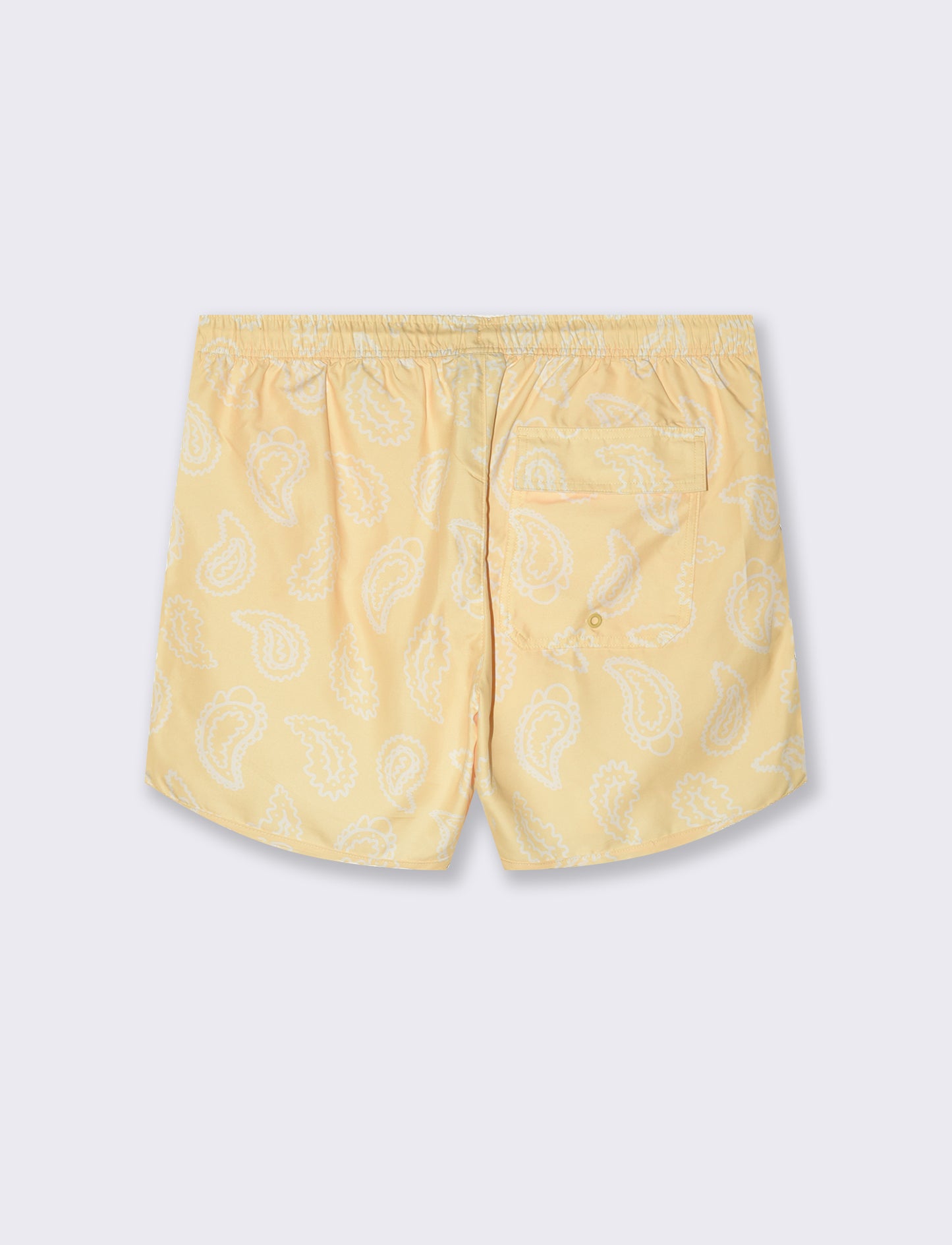 Costume con stampa geometrica da uomo - Giallo