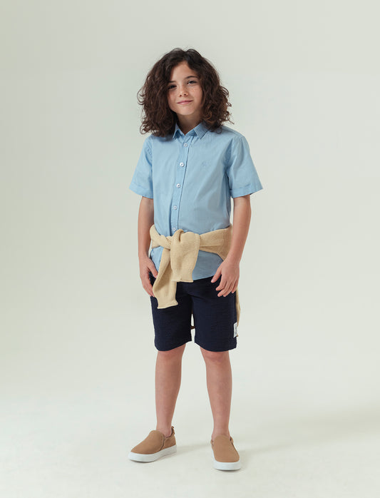 Bermuda cargo da bambino - Blu