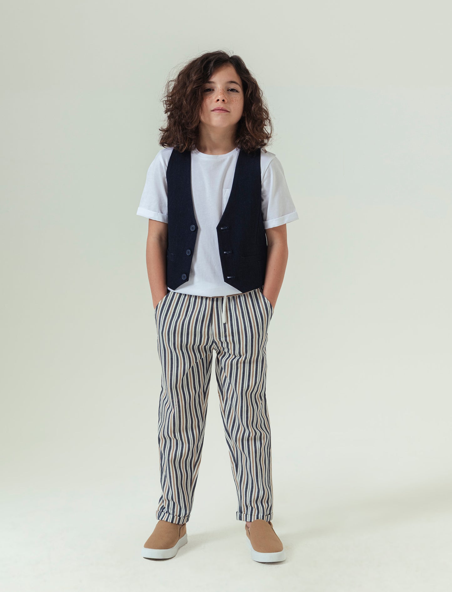 Pantaloni a righe da bambino - Righe