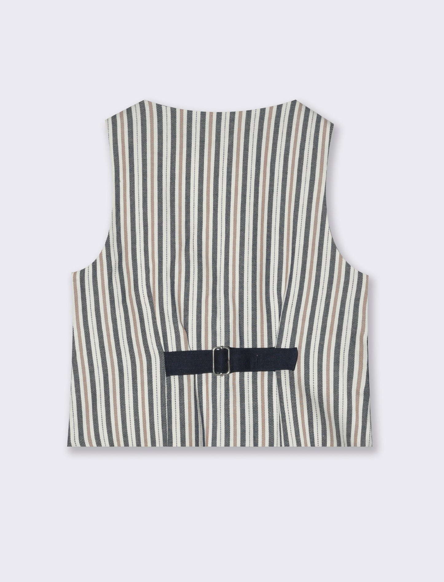 Gilet con retro a contrasto da bambino - Blu
