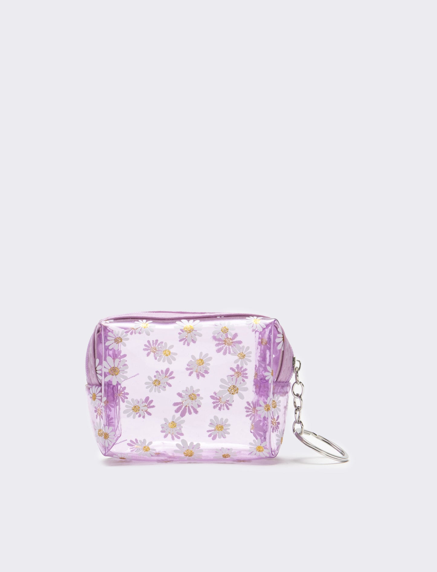 Portamonete portachiavi bambina - Viola