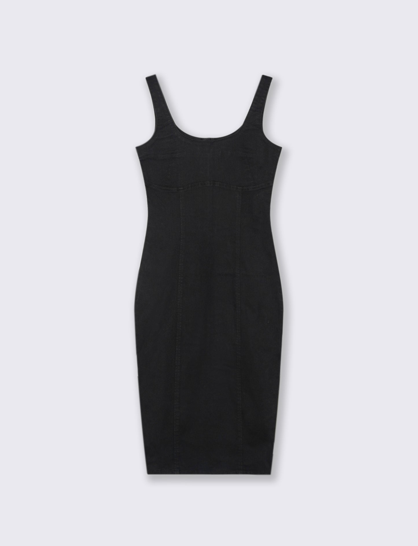 Vestito in denim - Nero