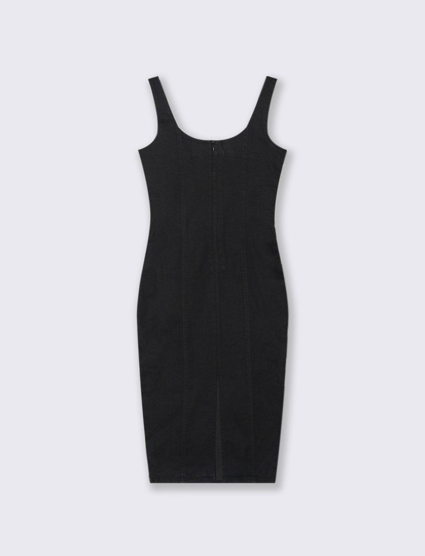 Vestito in denim - Nero