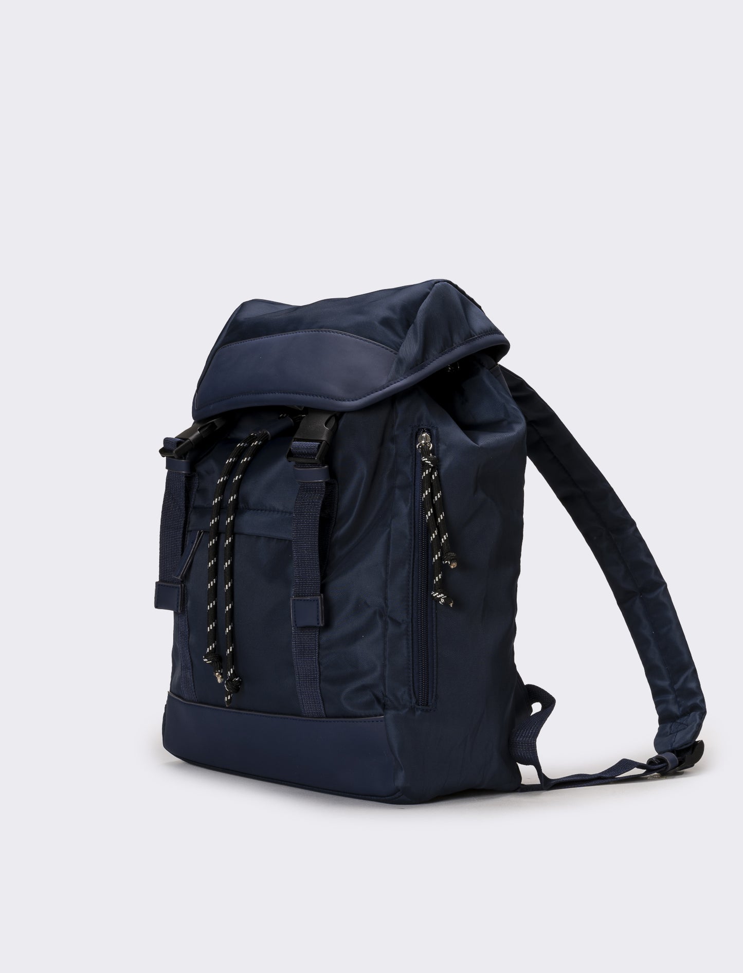 Zaino uomo con tasche e tiranti - Blu