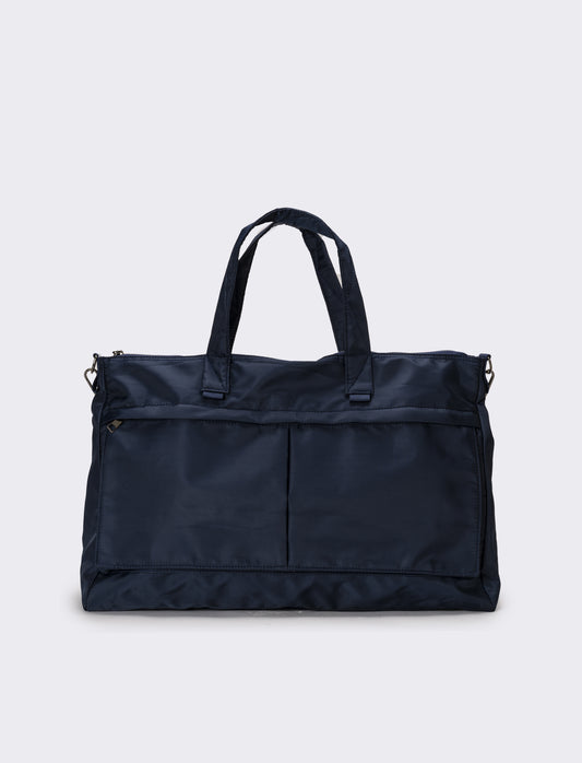 Borsone uomo in nylon - Blu