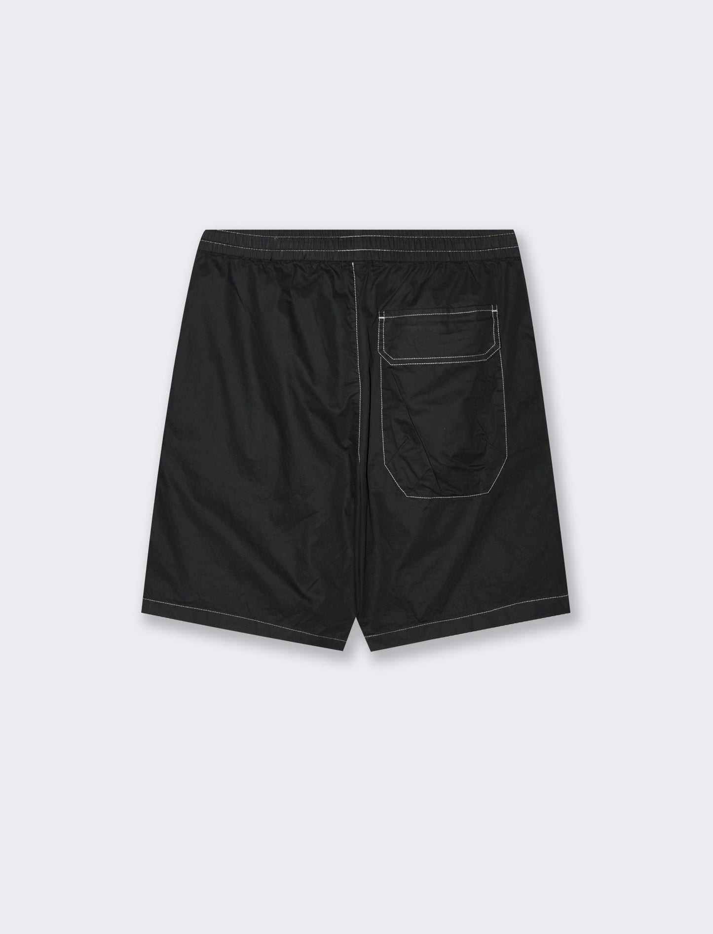 Bermuda jogger cargo relaxed fit da uomo - Nero