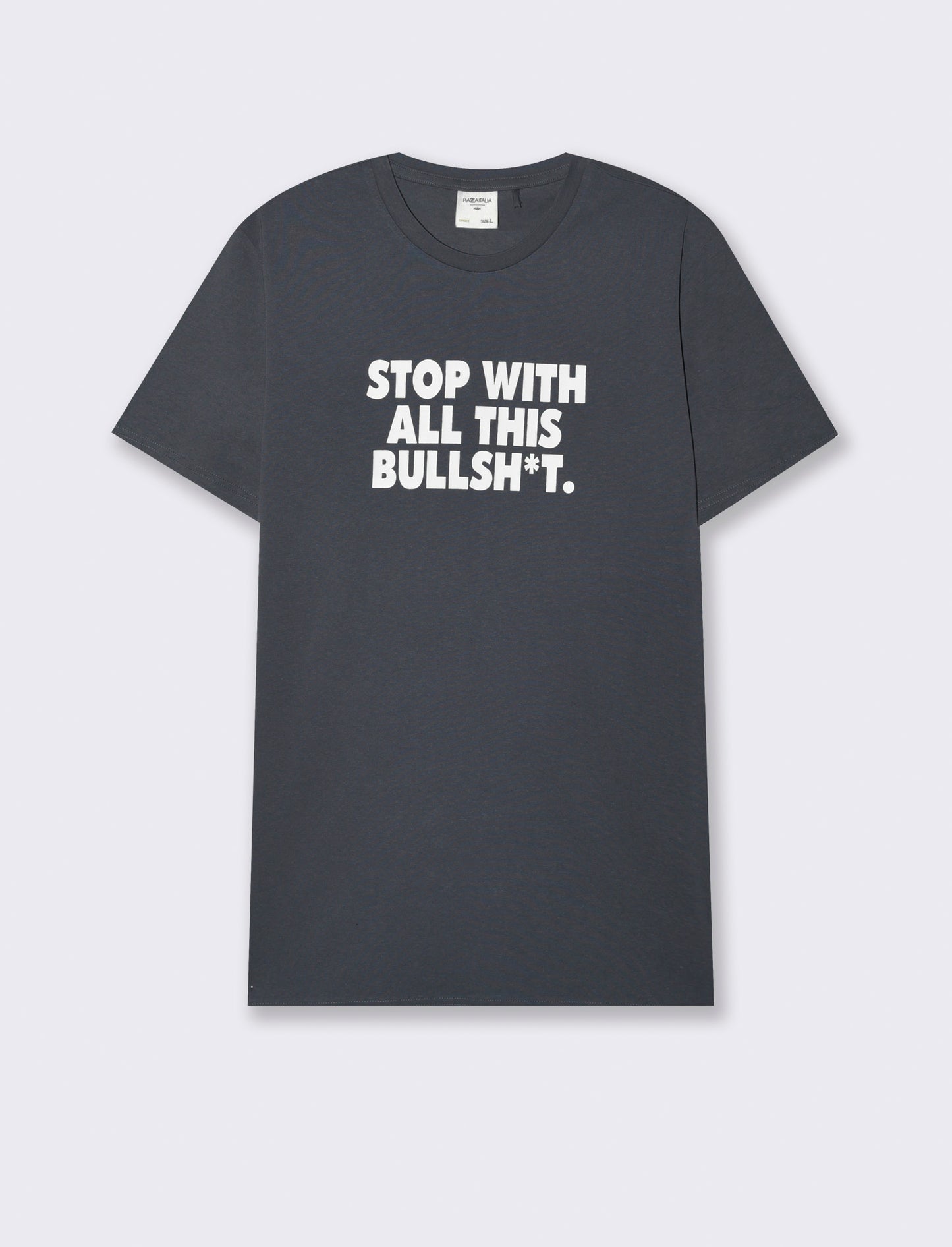 T-shirt in cotone con stampa regular fit da uomo - Avion