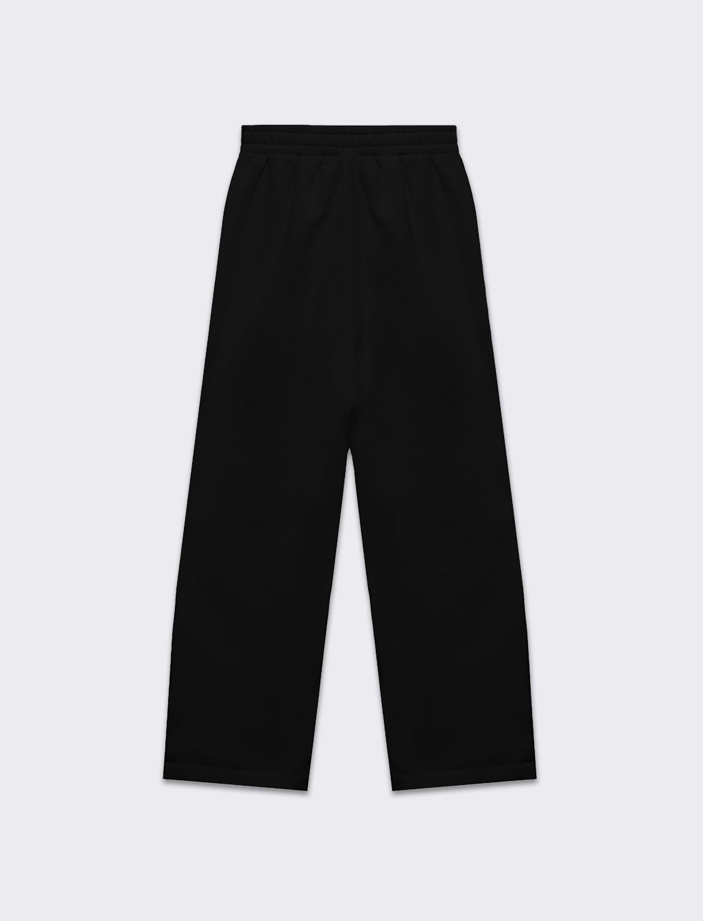 Jogger basico flare da donna - Nero