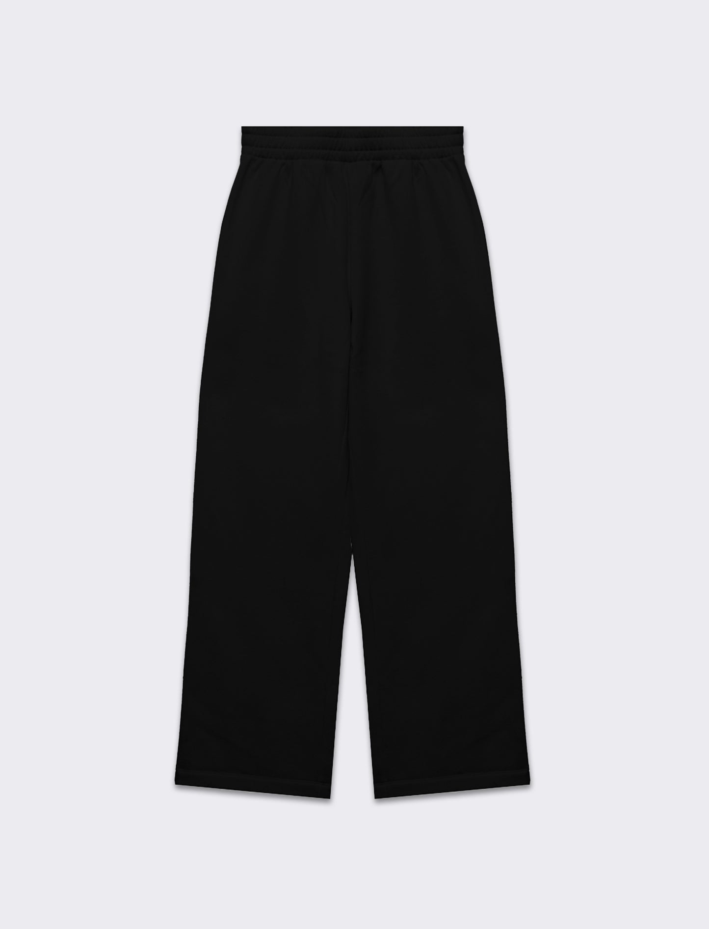 Jogger basico flare da donna - Nero
