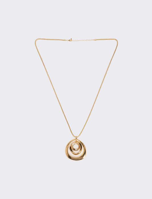 Collana donna pendente goccia - Oro