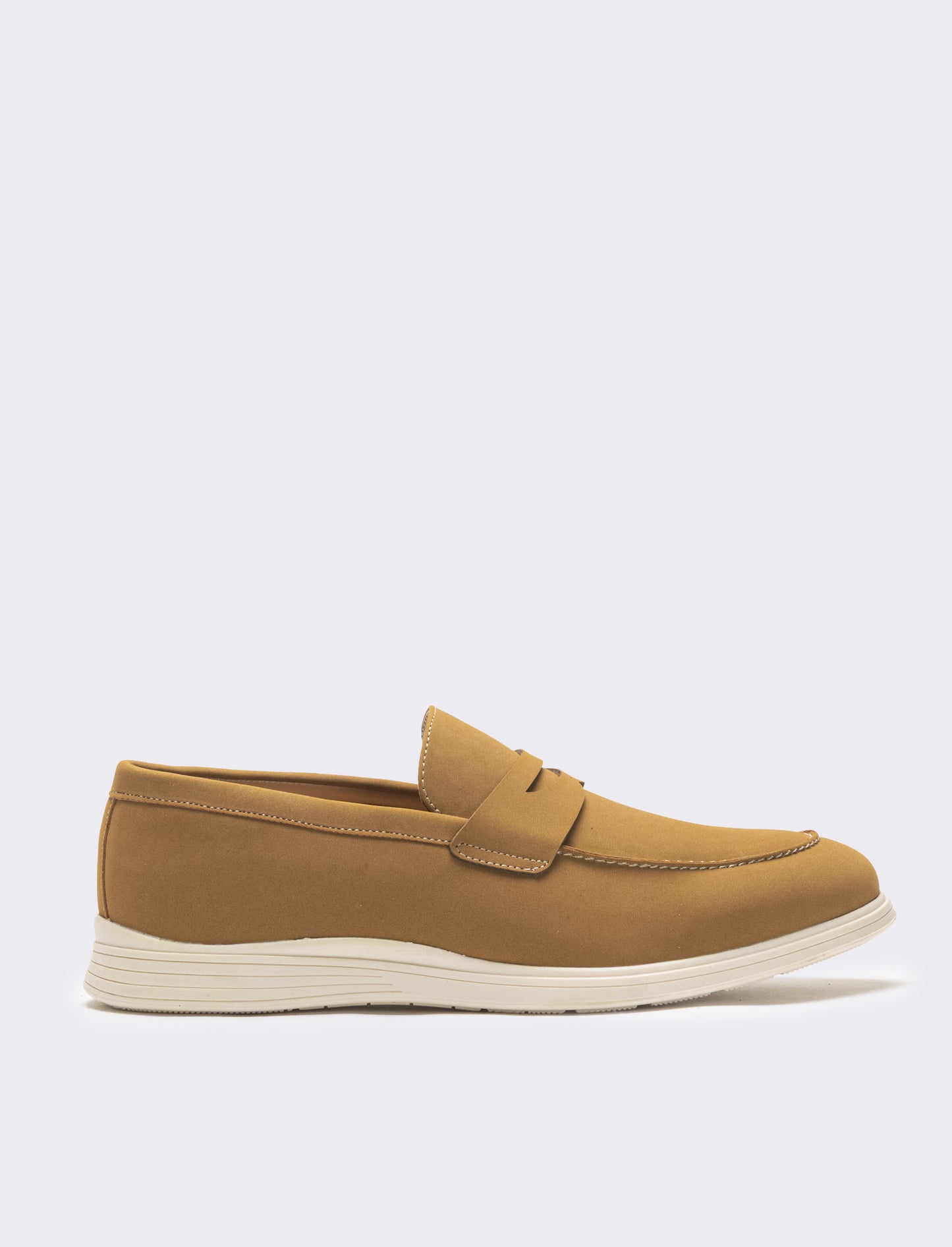 Mocassino da uomo scamosciato - Beige