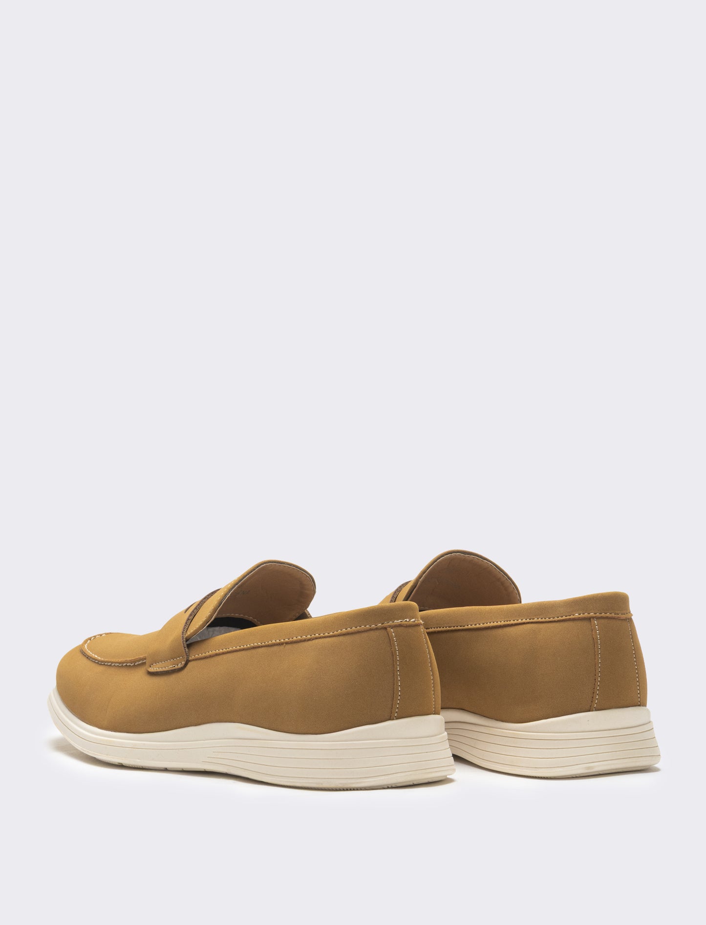 Mocassino da uomo scamosciato - Beige