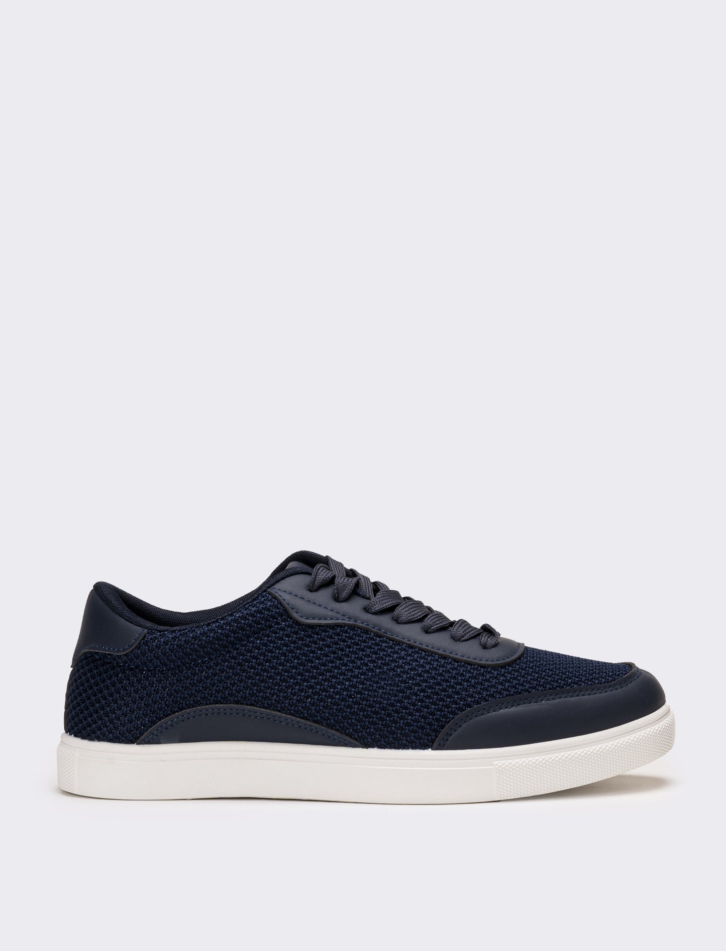 Sneakes da uomo in tessuto - Blu