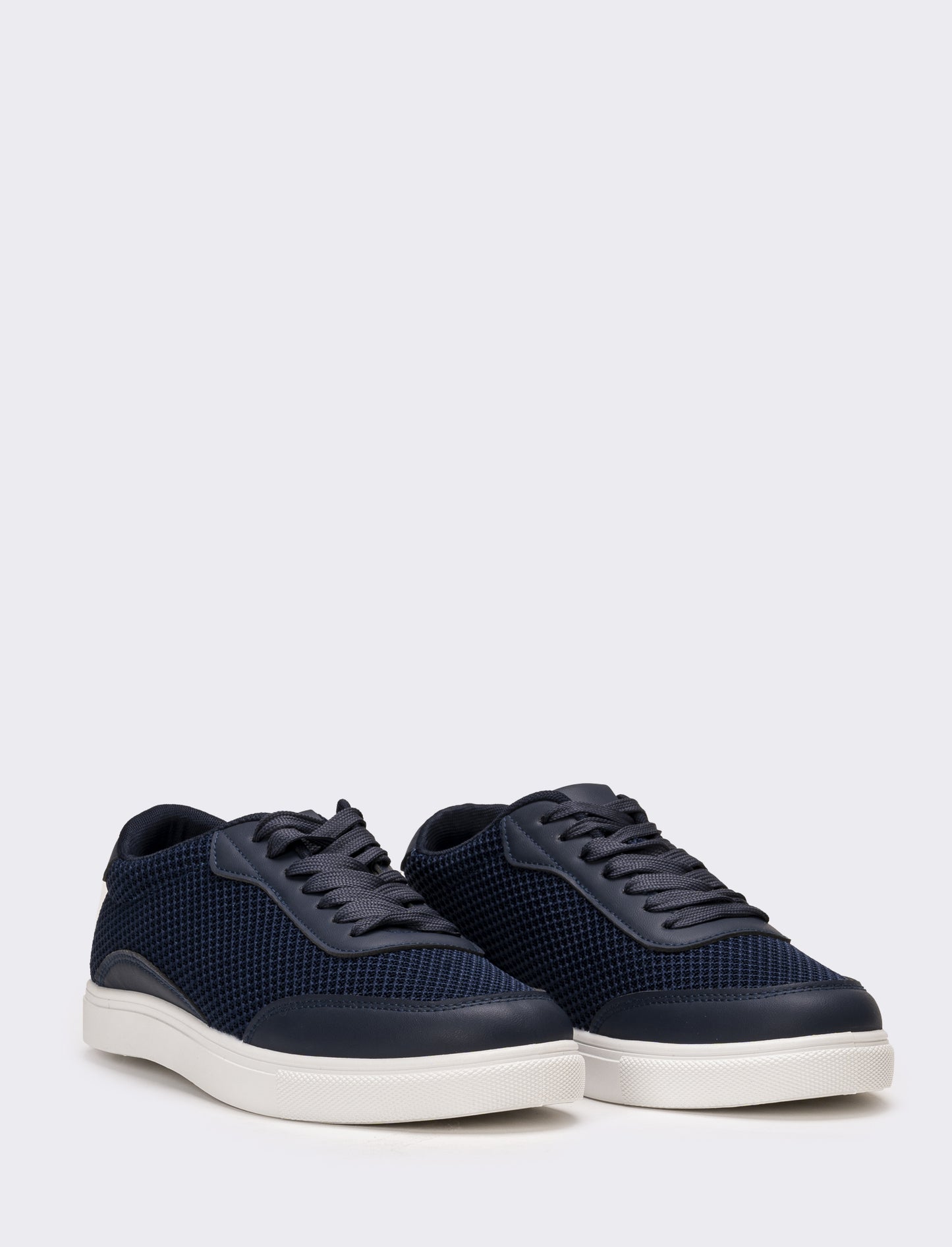 Sneakes da uomo in tessuto - Blu