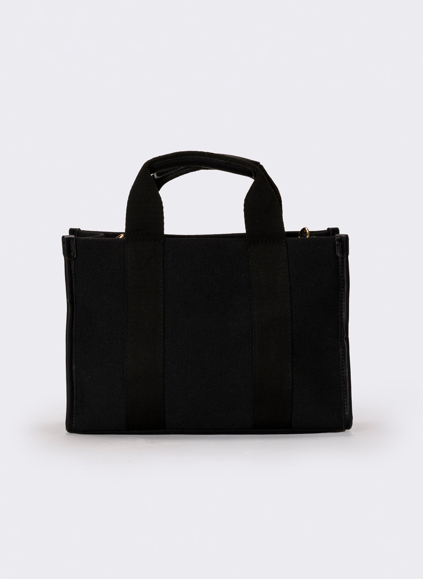 Shopper donna con manici corti - Nero