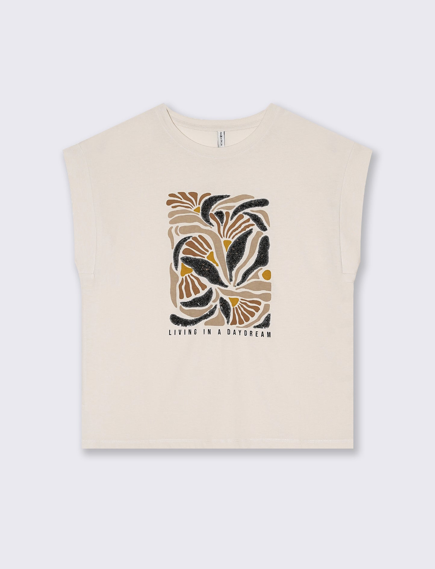 Woman's sequin print t-shirt - 