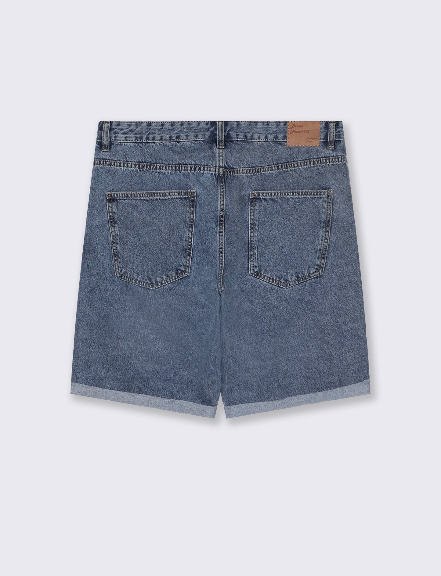 Bermuda jeans straight fit: da uomo - Denim