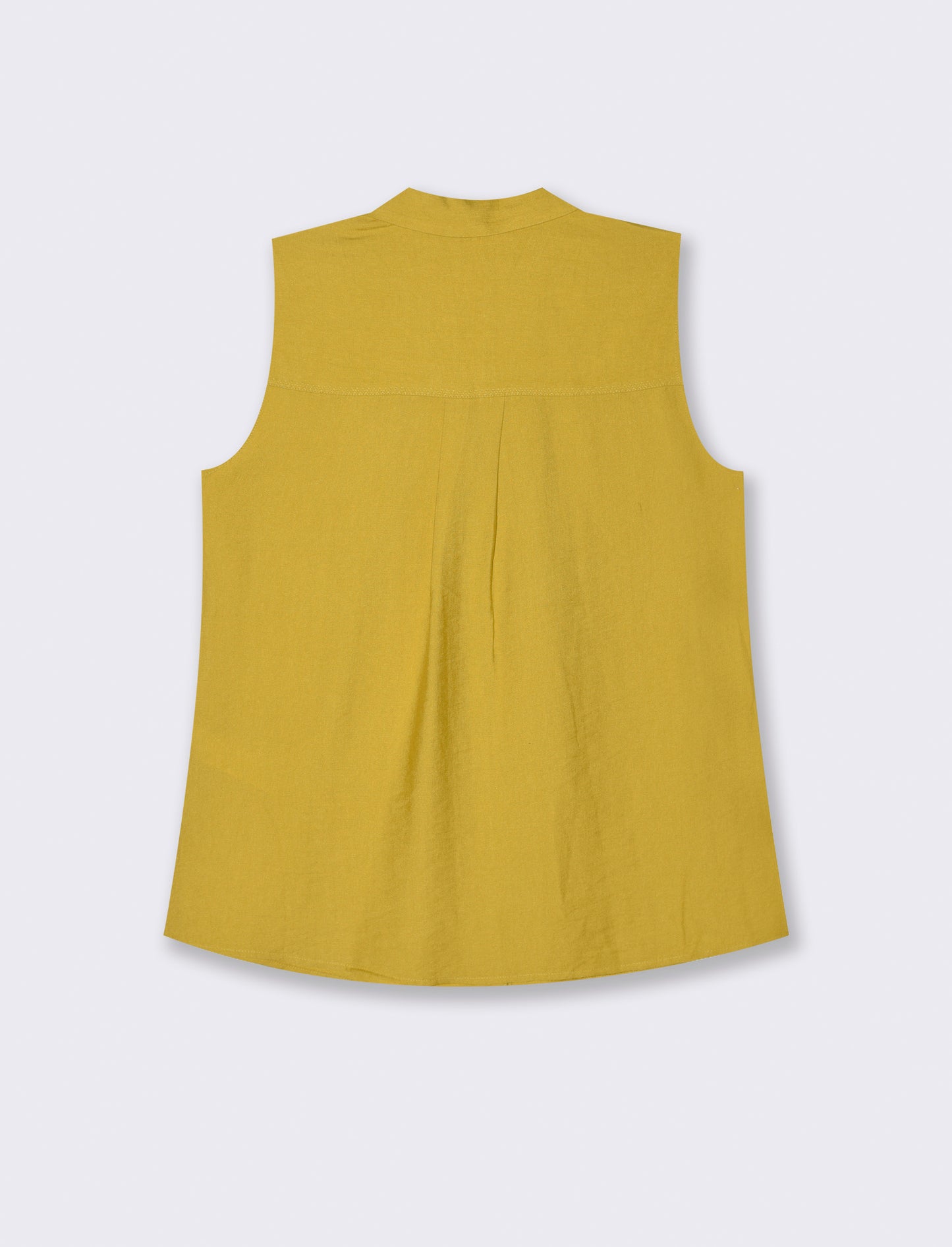 CAMICIA SMANICATA - Mostarda