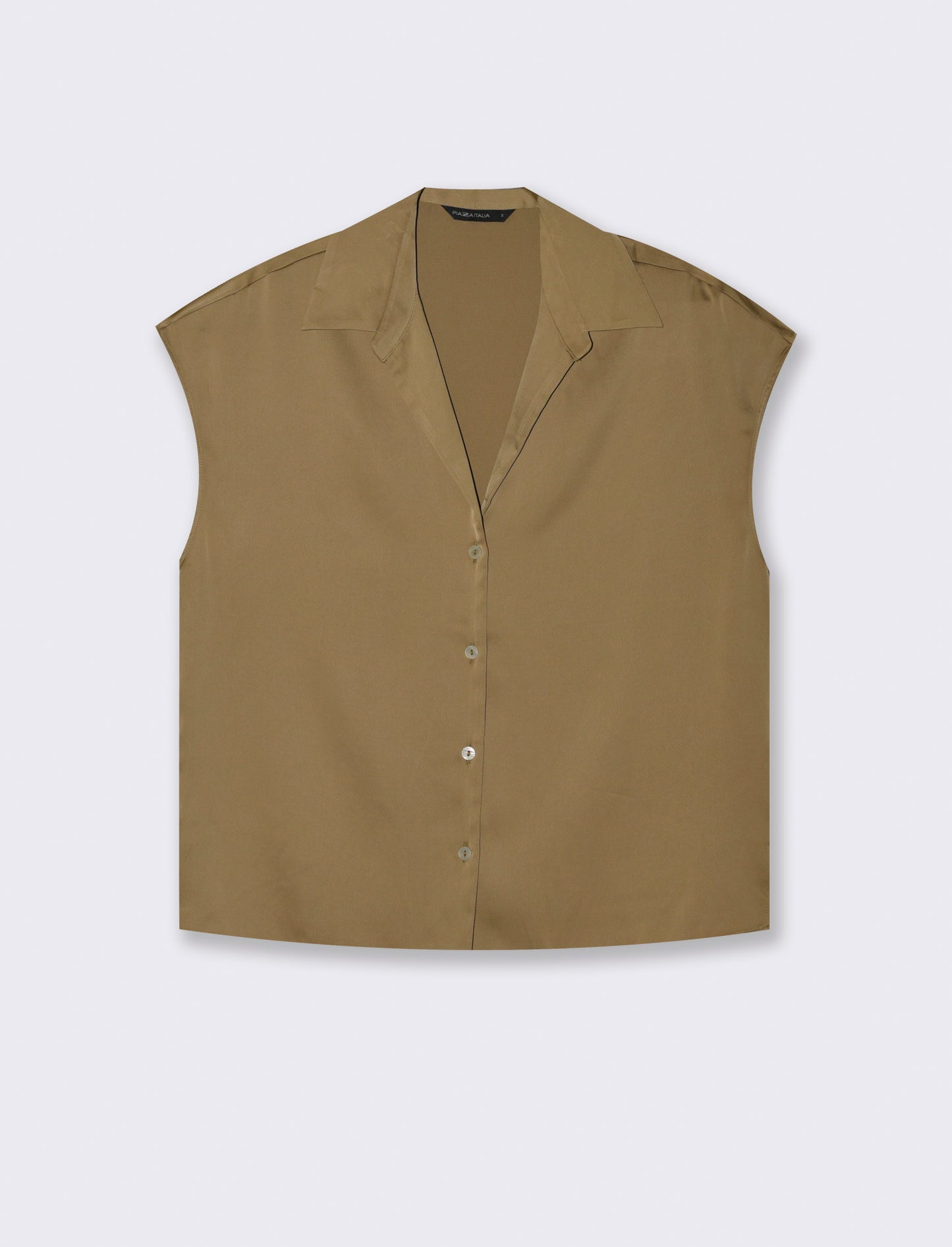 CAMICIA CON MANICHE AD ALETTA - Kaky 1