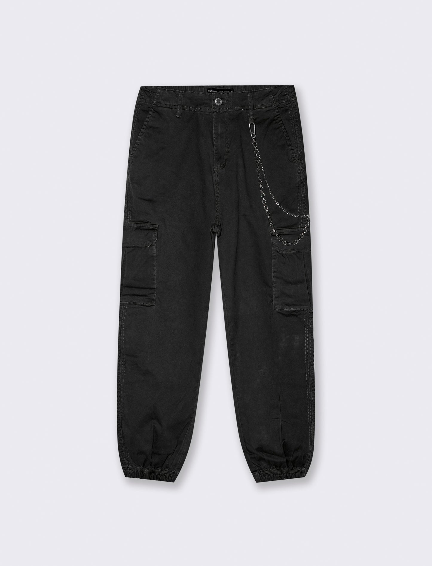 PANTALONE CARGO - Nero