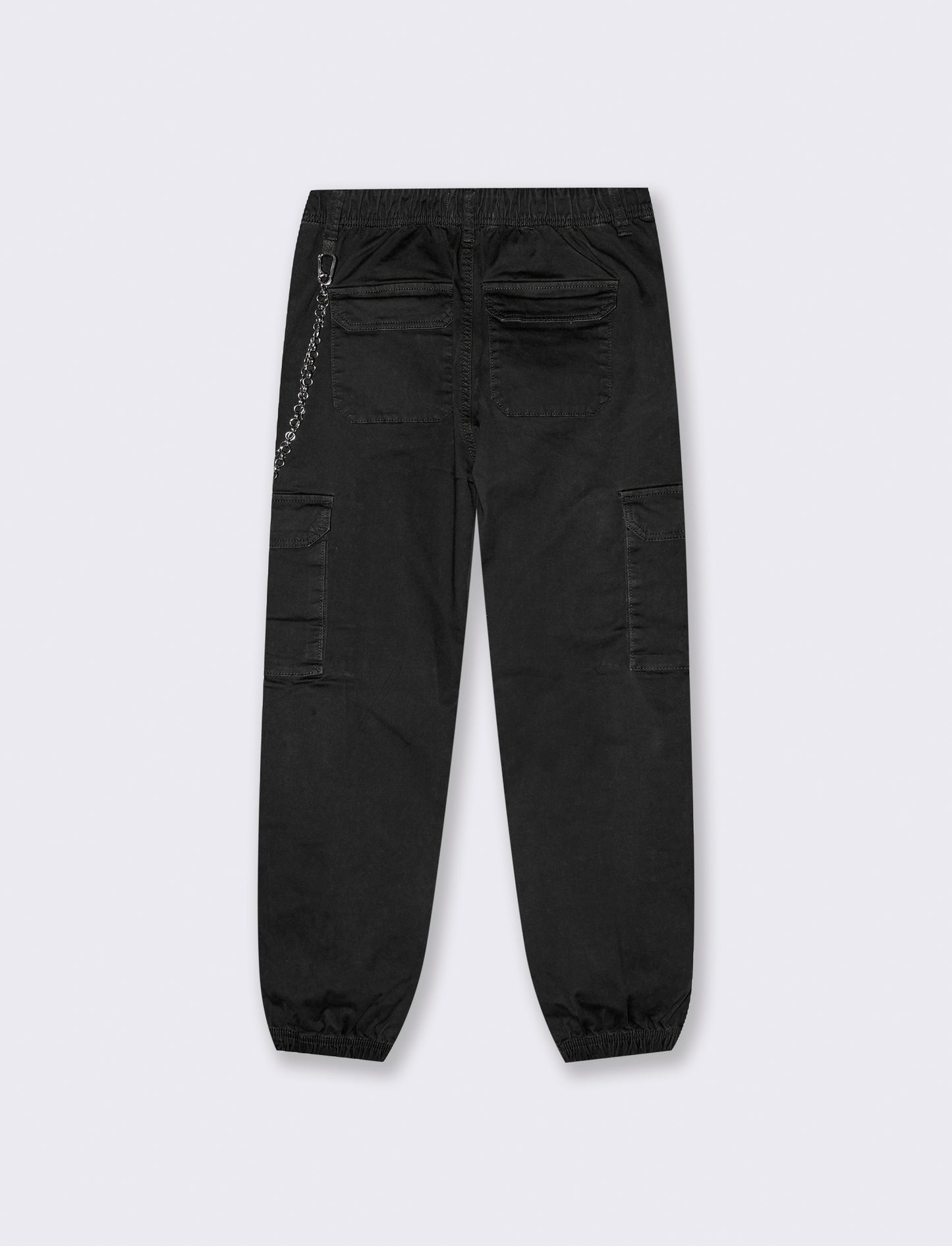 PANTALONE CARGO - Nero