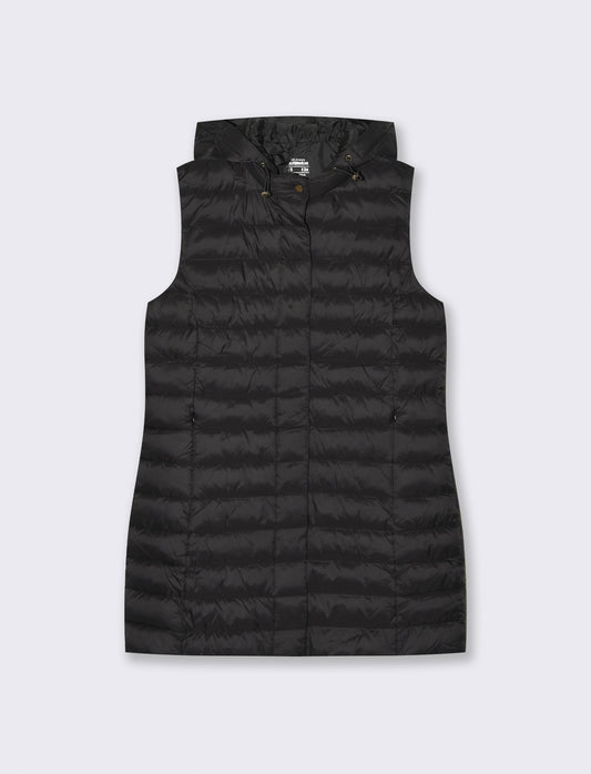 GIUBBOTTO SMANICATO - Nero