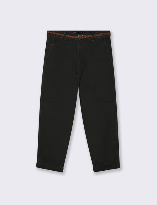 PANTALONE CHINO - Nero