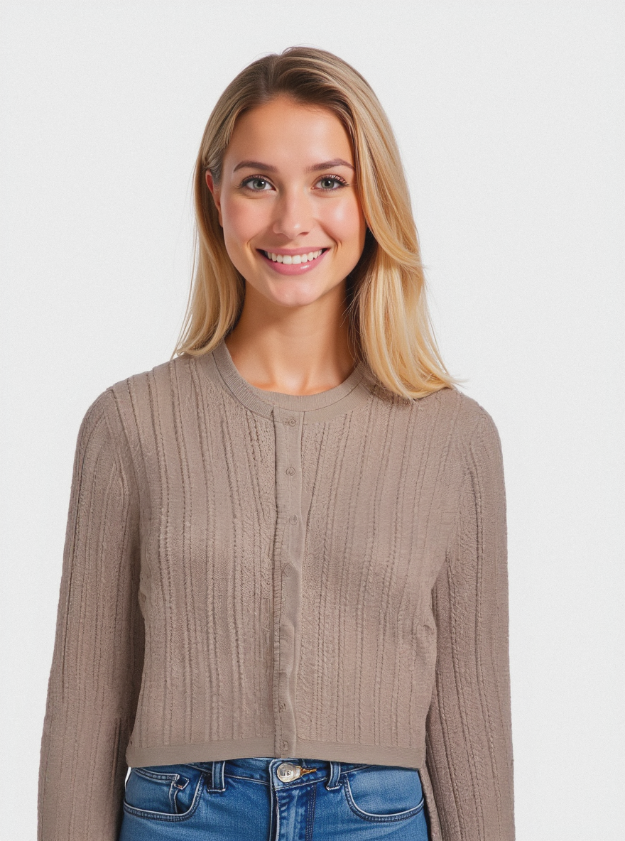 CARDIGAN A TRECCE - Kaky 1