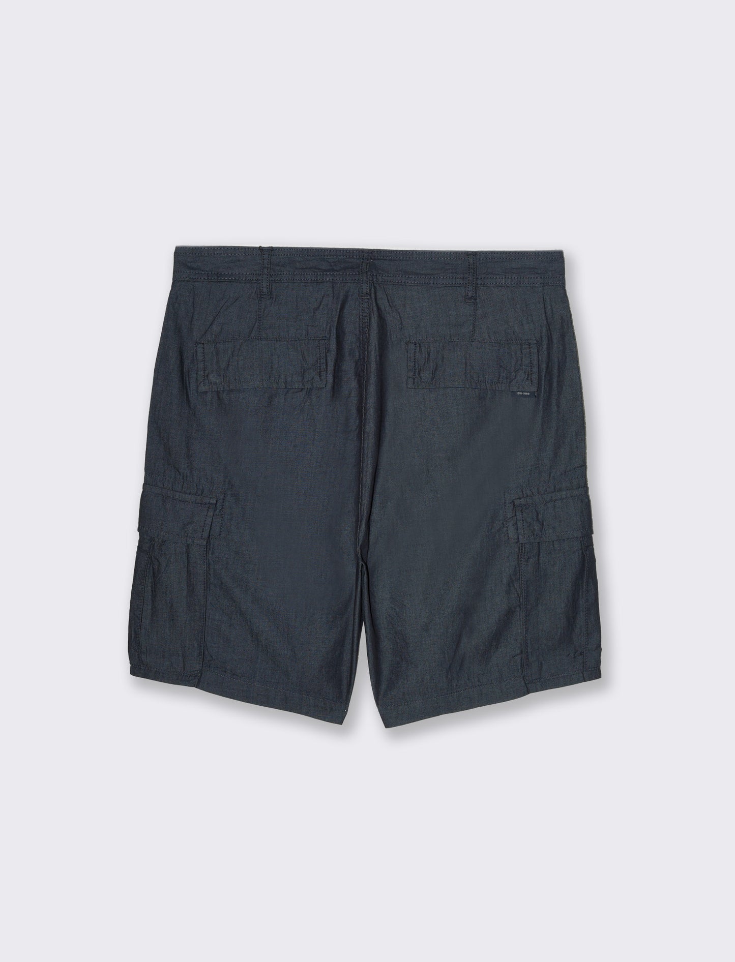 Bermuda leggero cargo fit da uomo - DENIM SCURO