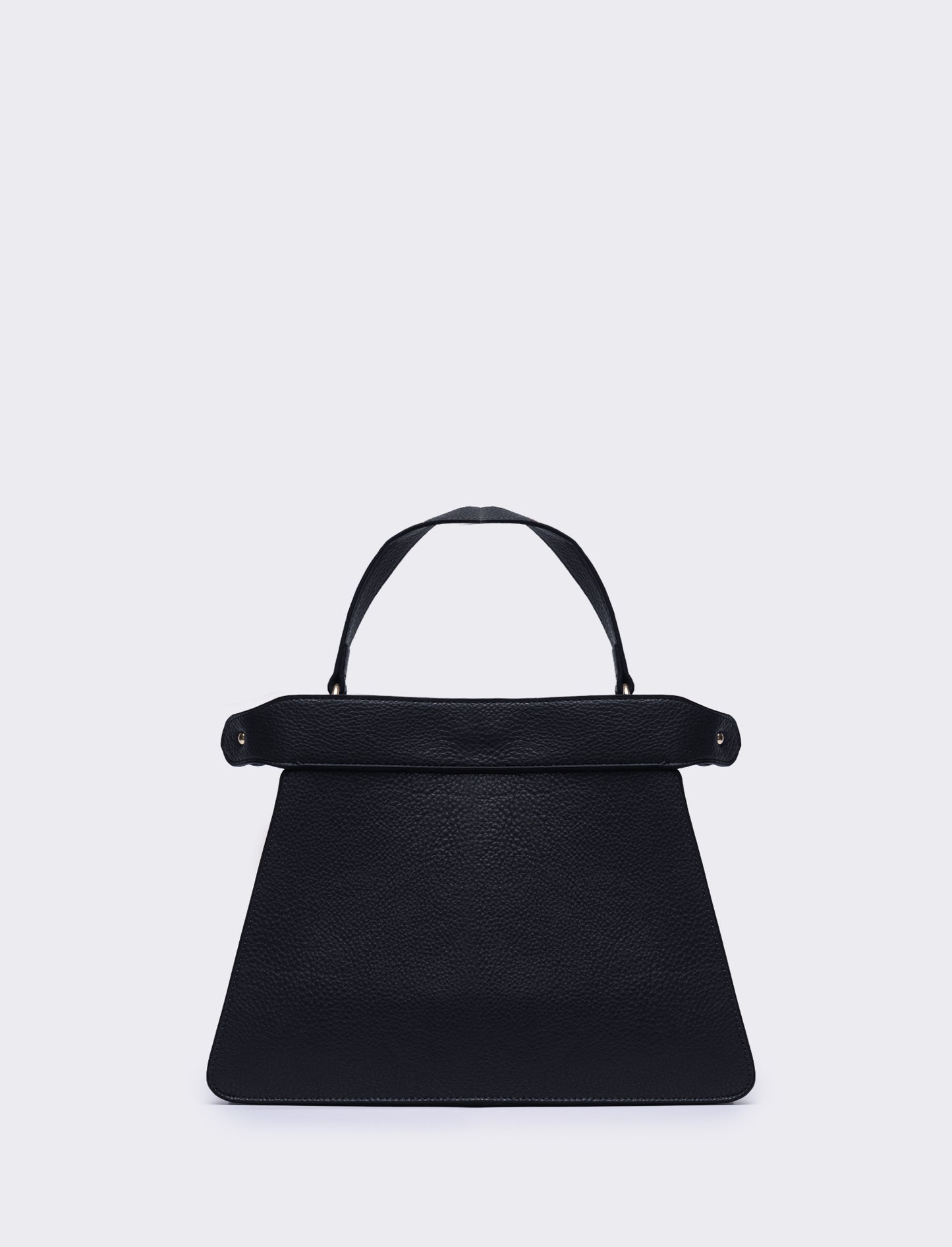 Borsa donna trapezio a mano 33l/24h/14p - Nero