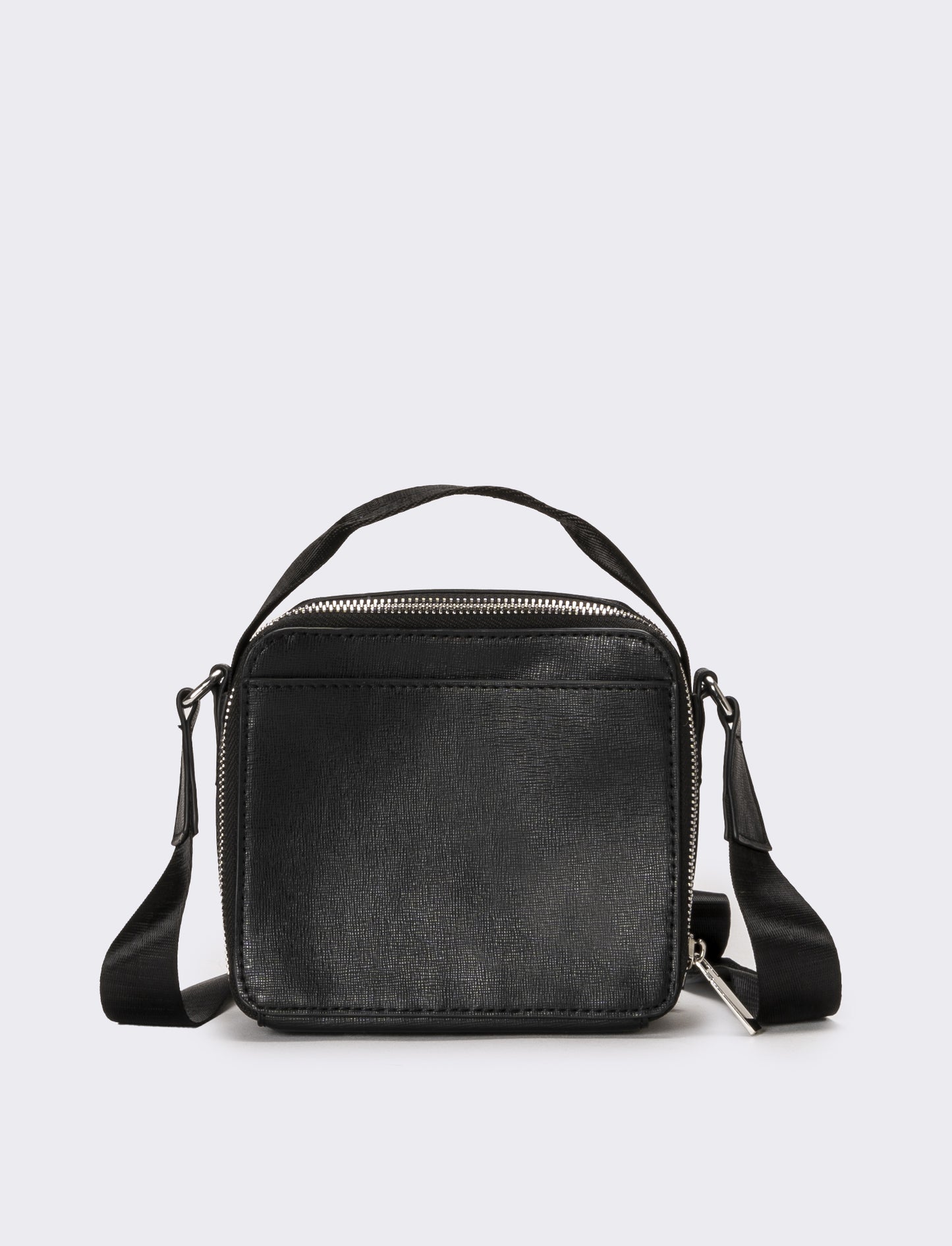 Borsa uomo a mano e tracolla - Nero
